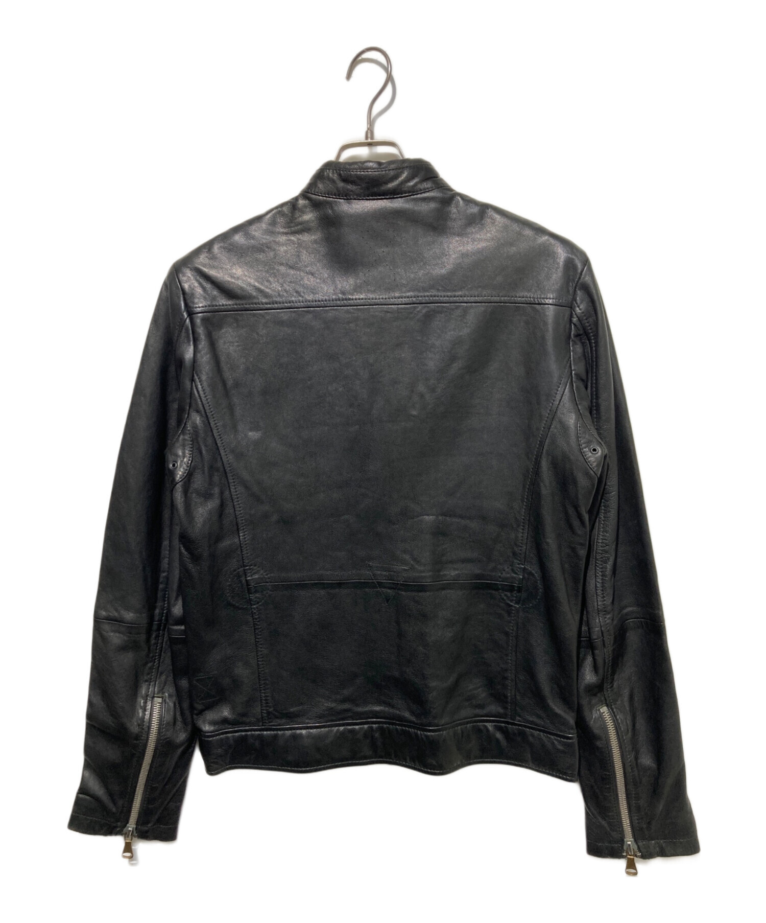 中古・古着通販】G-STAR RAW (ジースターロゥ) RE LEATHER BIKER JKT