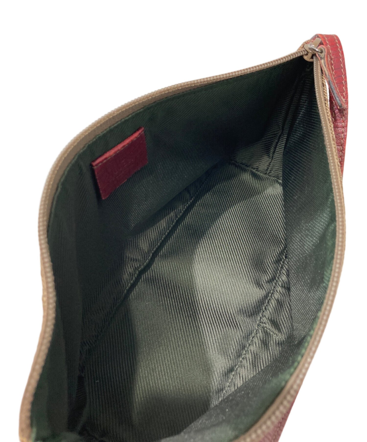 中古・古着通販】GUCCI (グッチ) GGキャンバスアクセサリーポーチ