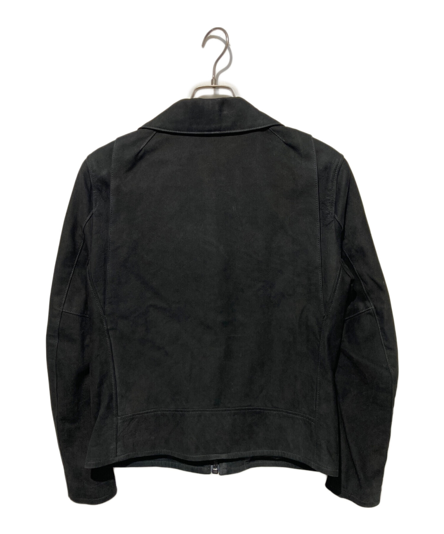 中古・古着通販】A LEATHER (ア レザー) Drizzler jacket ブラック