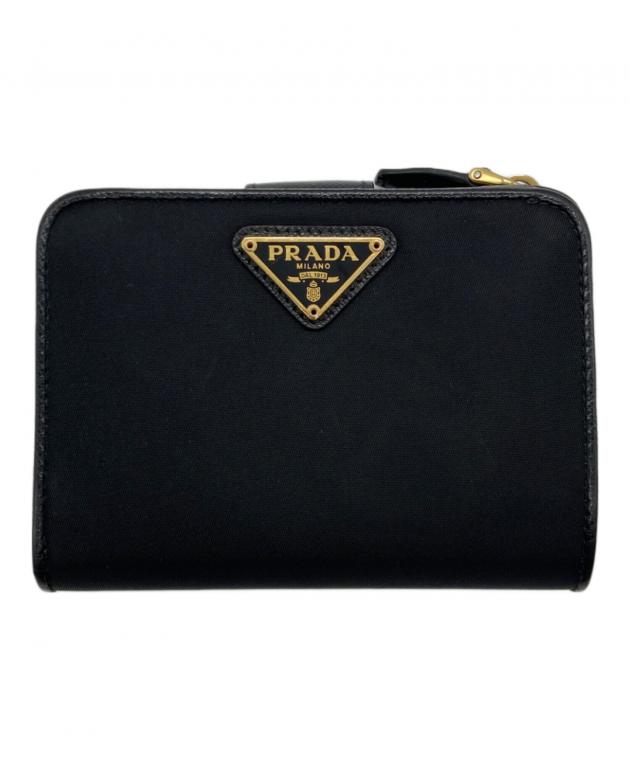 中古・古着通販】PRADA (プラダ) サフィアーノトライアングル 財布