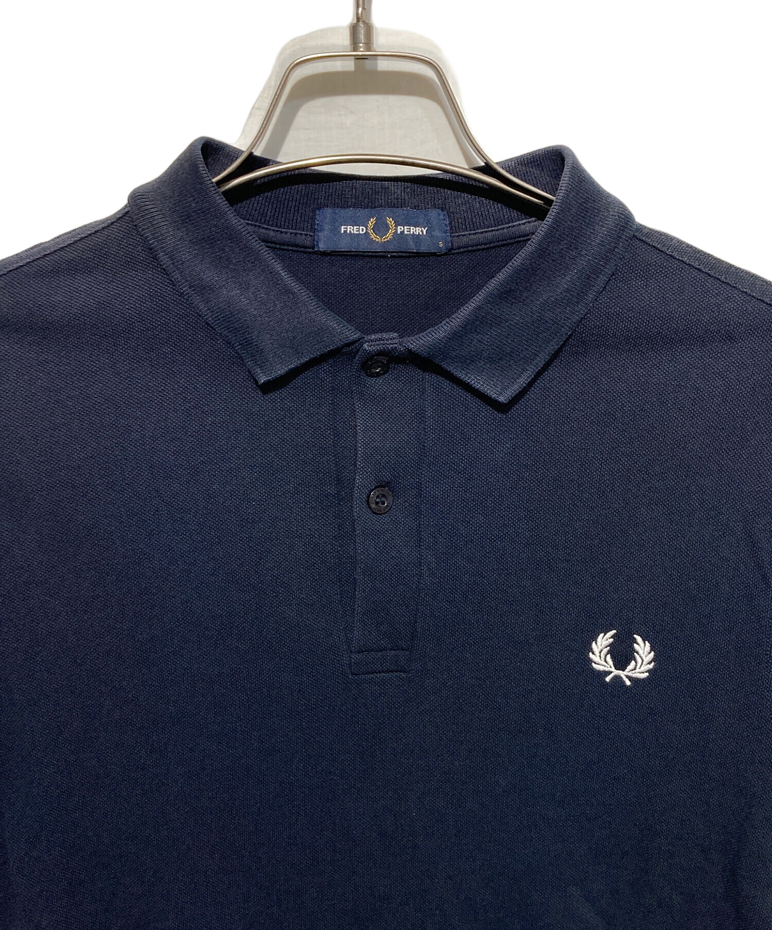 中古・古着通販】FRED PERRY (フレッドペリー) ポロシャツ ネイビー