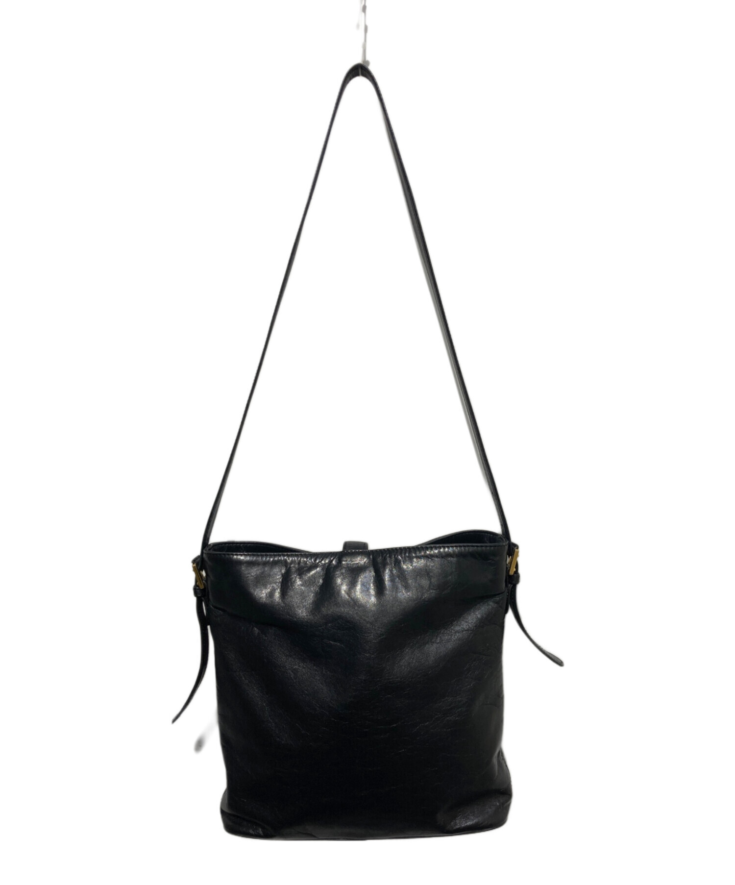 a2702 LOEWE アナグラム ショルダーバッグ　レザー　レディース 中古・古着通販】LOEWE (ロエベ) アナグラム ショルダーバッグ