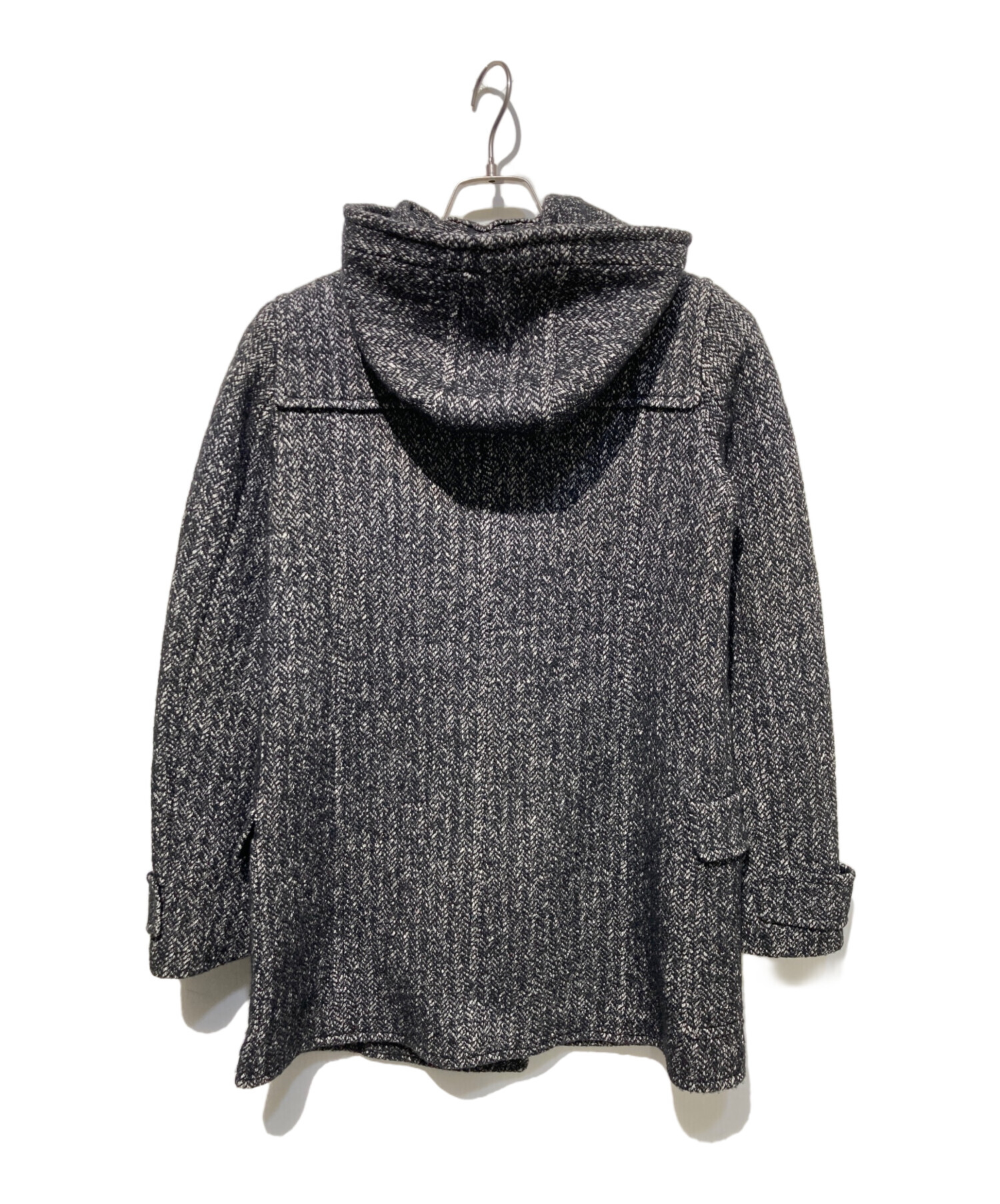 中古・古着通販】GUCCI (グッチ) ダッフルコート ブラック サイズ:40