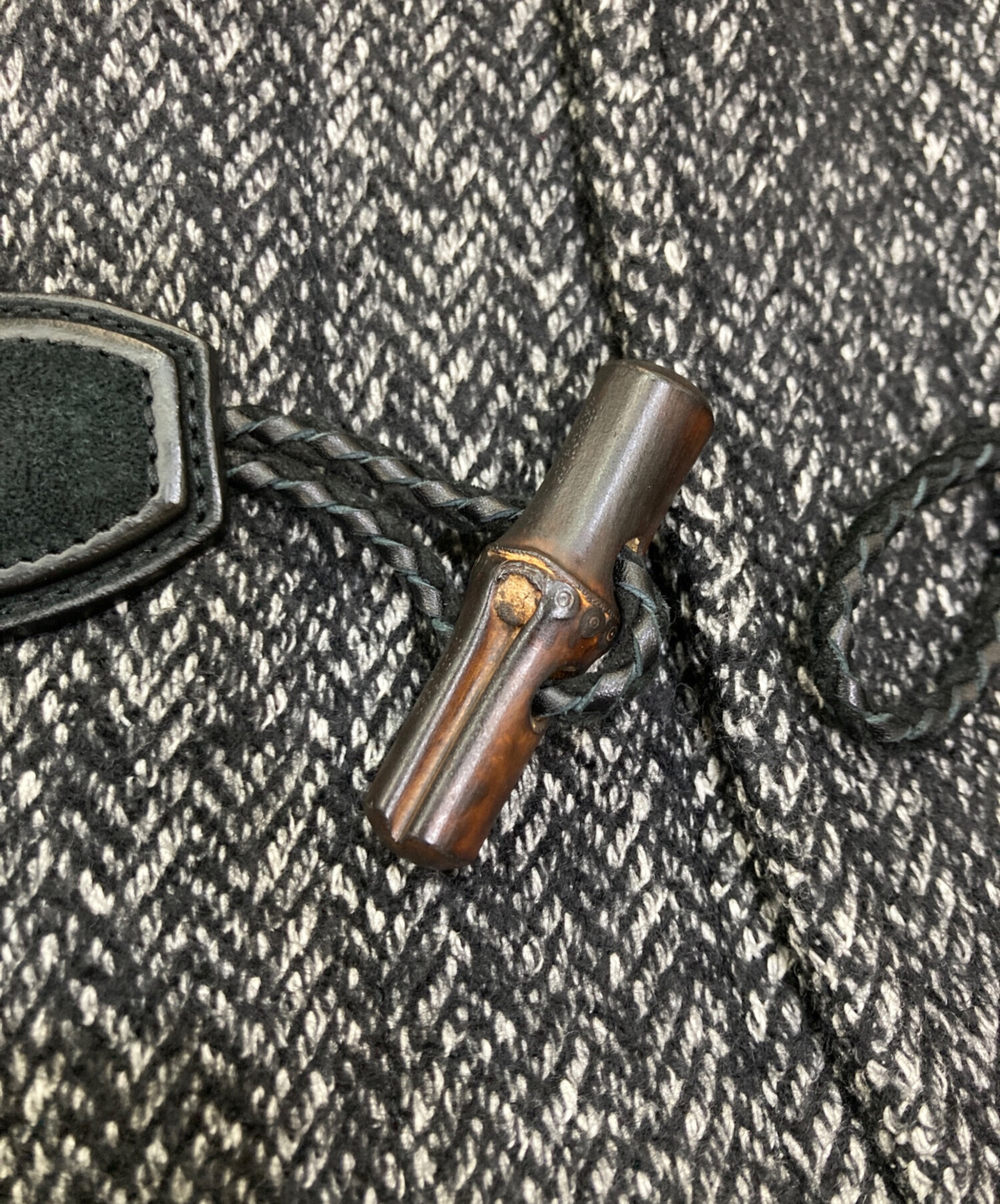 中古・古着通販】GUCCI (グッチ) ダッフルコート ブラック サイズ:40