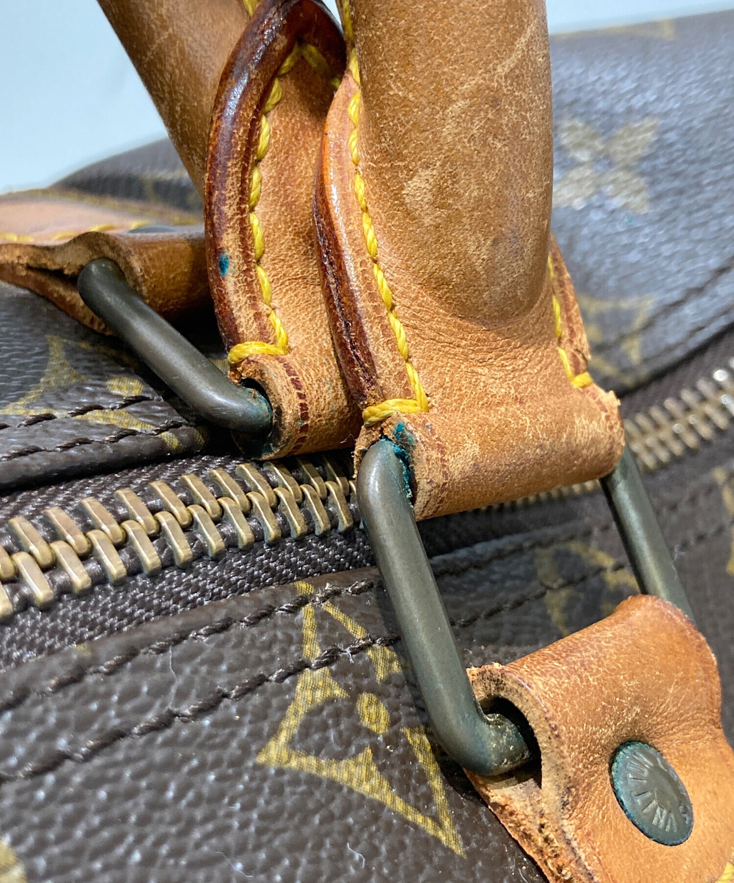 LOUIS VUITTON キーポル45 【ファスナー1部破損】 中古・古着通販】LOUIS VUITTON (ルイ ヴィトン) キーポル45 トラベル