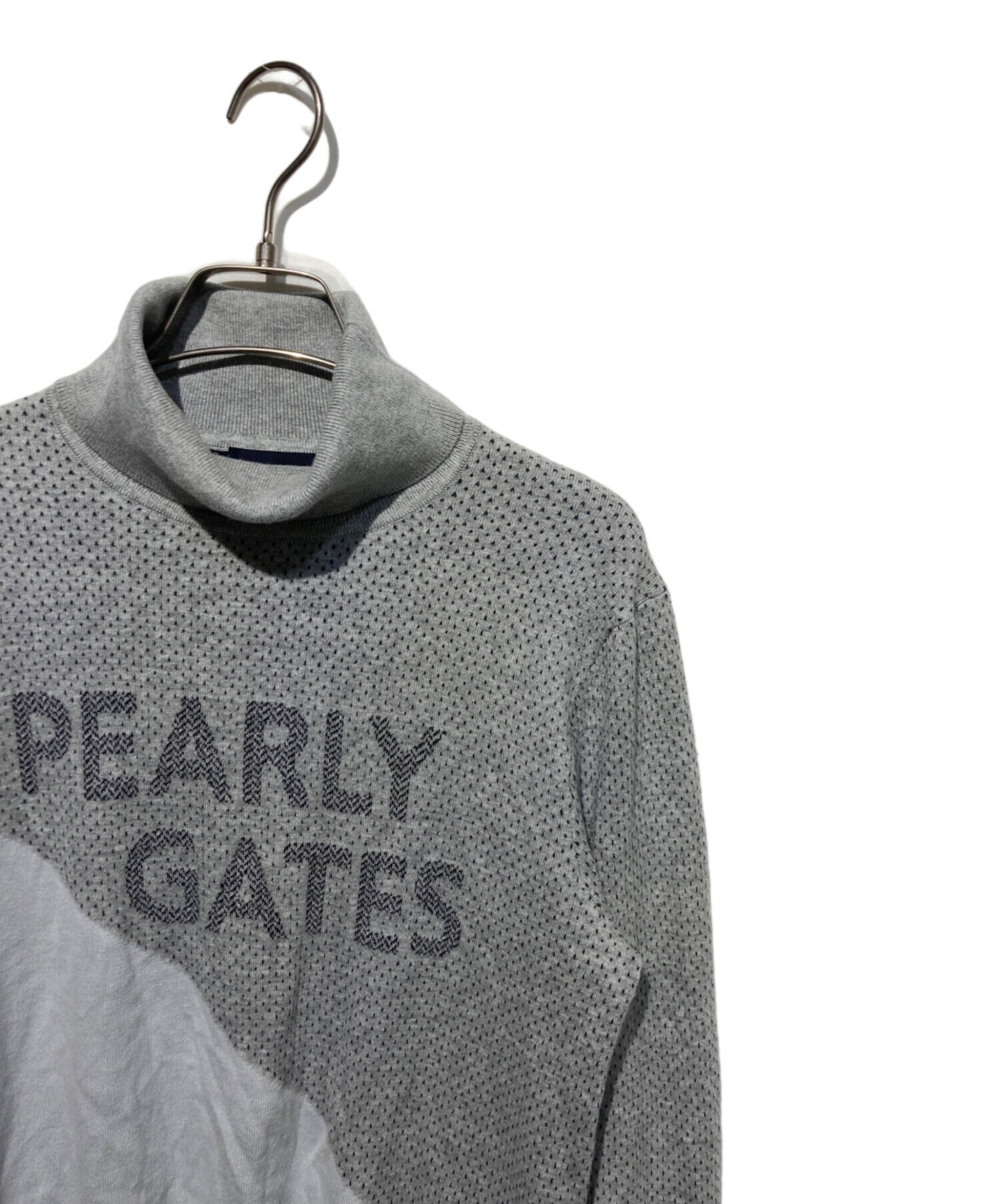 1116 新品 パーリーゲイツ定価19,800円 レディースタートルニット2 L 中古・古着通販】PEARLY GATES (パーリーゲイツ) タートルネックニット