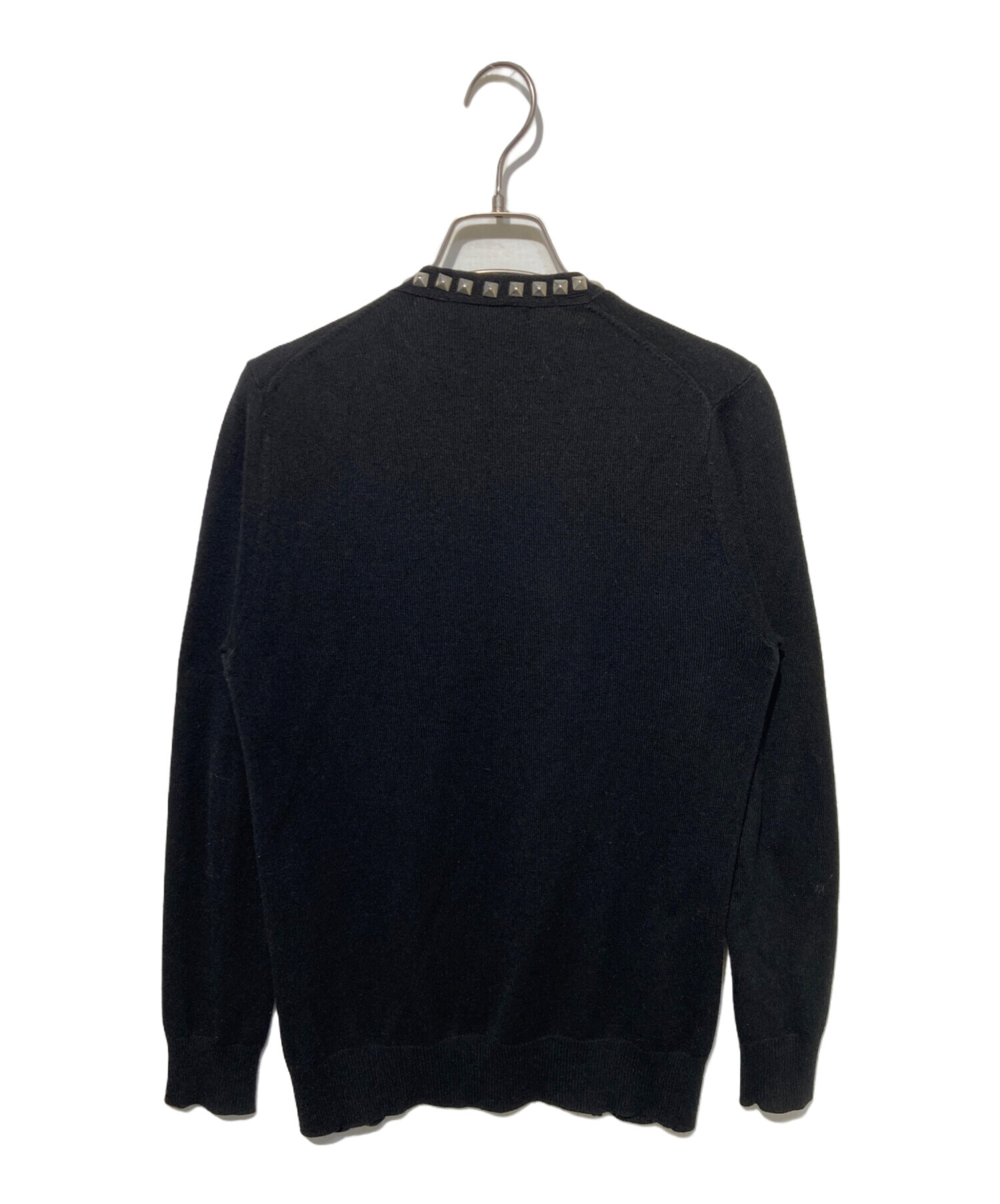 HYSTERIC GLAMOUR 21AW スタッズカーディガン M ブラック 中古・古着通販】Hysteric Glamour (ヒステリックグラマー) スタッズ