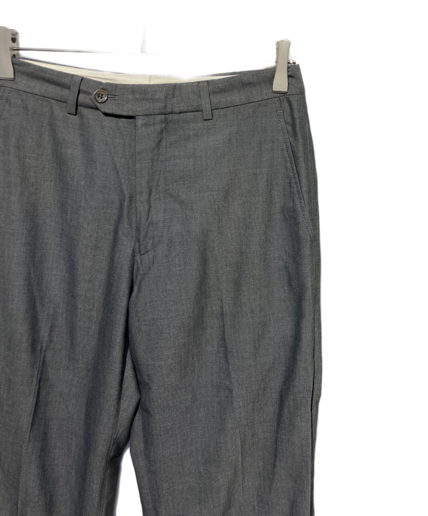 armani collezioni スラックス　グレー 中古・古着通販】ARMANI COLLEZIONI (アルマーニ コレツィオーニ
