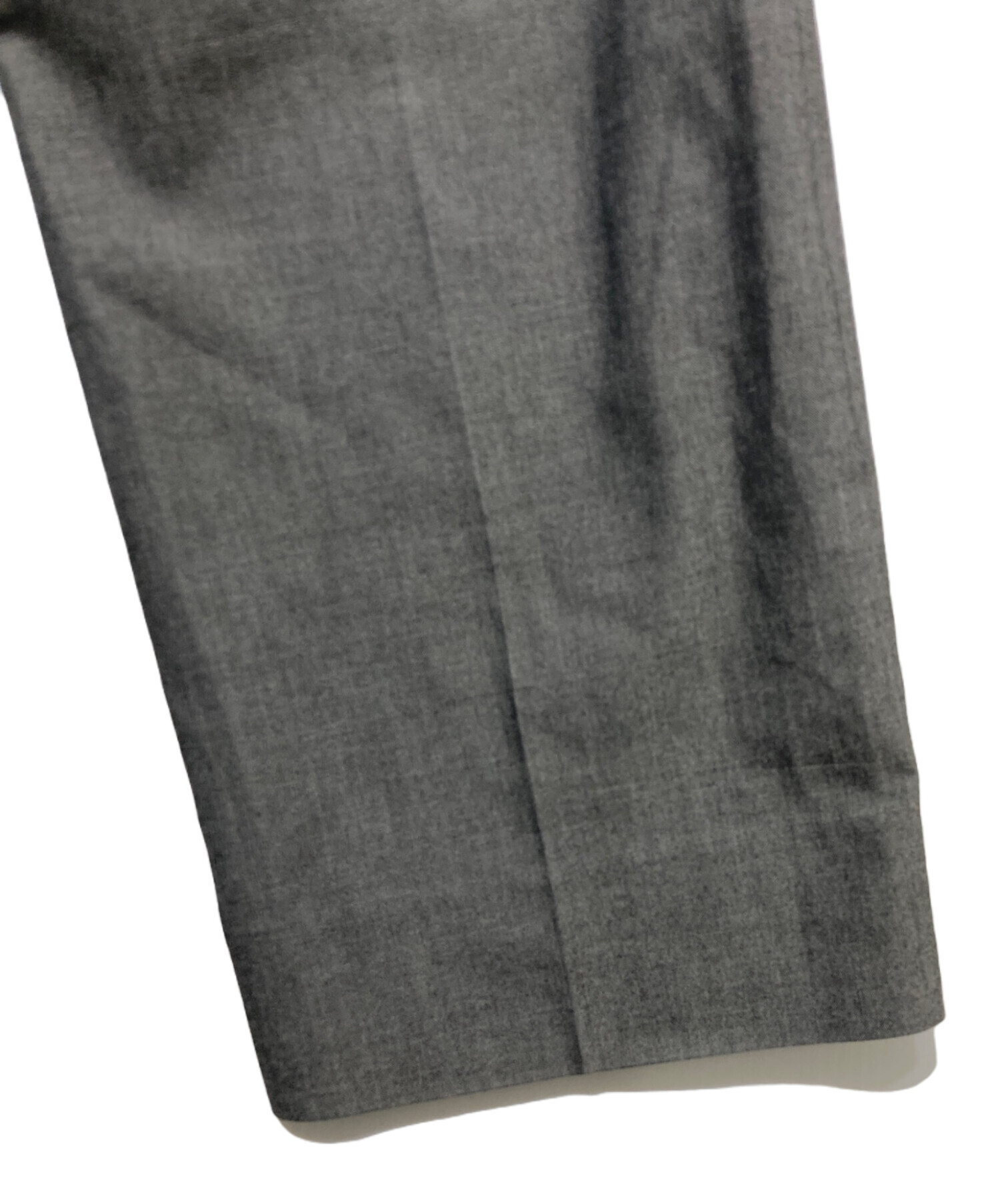 ARMANI COLLEZIONI スラックス ダークグレー 中古・古着通販】ARMANI COLLEZIONI (アルマーニ コレツィオーニ