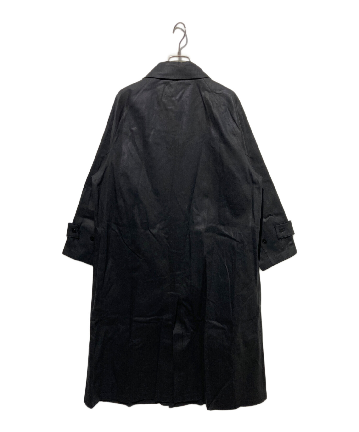 中古・古着通販】PERVERZE (パーバーズ) コーティングコート ブラック