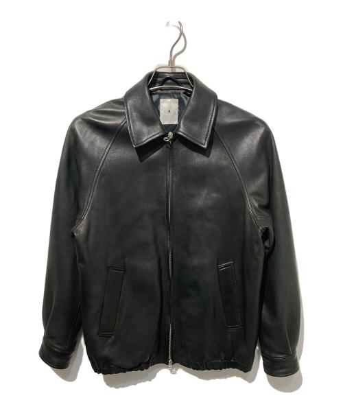 ■【LA BOUCLE / ラブークル】 ショートブルゾン ラムレザー 中古・古着通販】LA BOUCLE (ラ ブークル) ネイキッド ラム レザー