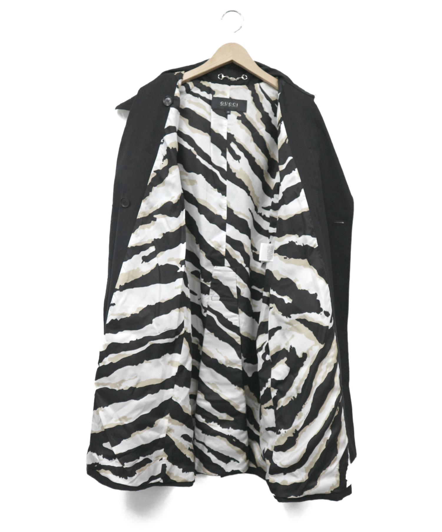 中古・古着通販】GUCCI (グッチ) コットンツイルトレンチコート