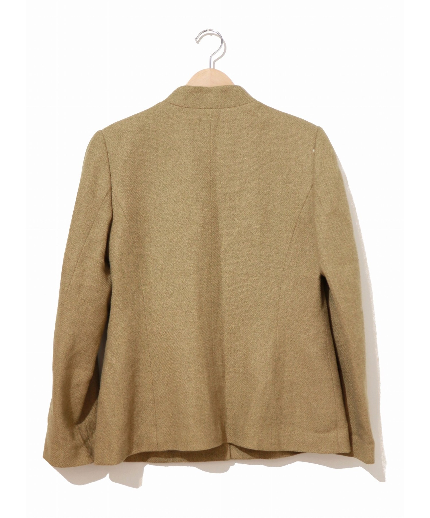 Chloe クロエ ジャケット ショート丈 38 M ヴィンテージ 中古・古着通販】Chloe (クロエ) [OLD]パワーショルダーノーカラー