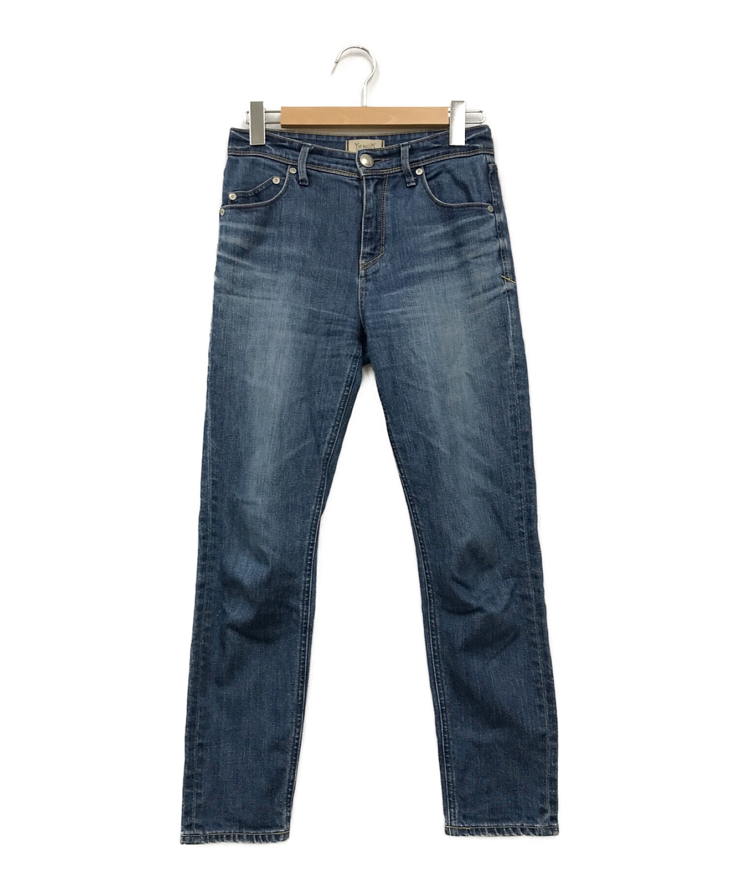 中古・古着通販】YANUK (ヤヌーク) デニムパンツ インディゴ サイズ:24 