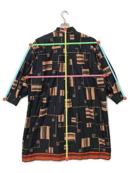 中古・古着通販】DRIES VAN NOTEN (ドリスヴァンノッテン) 総柄シャツ