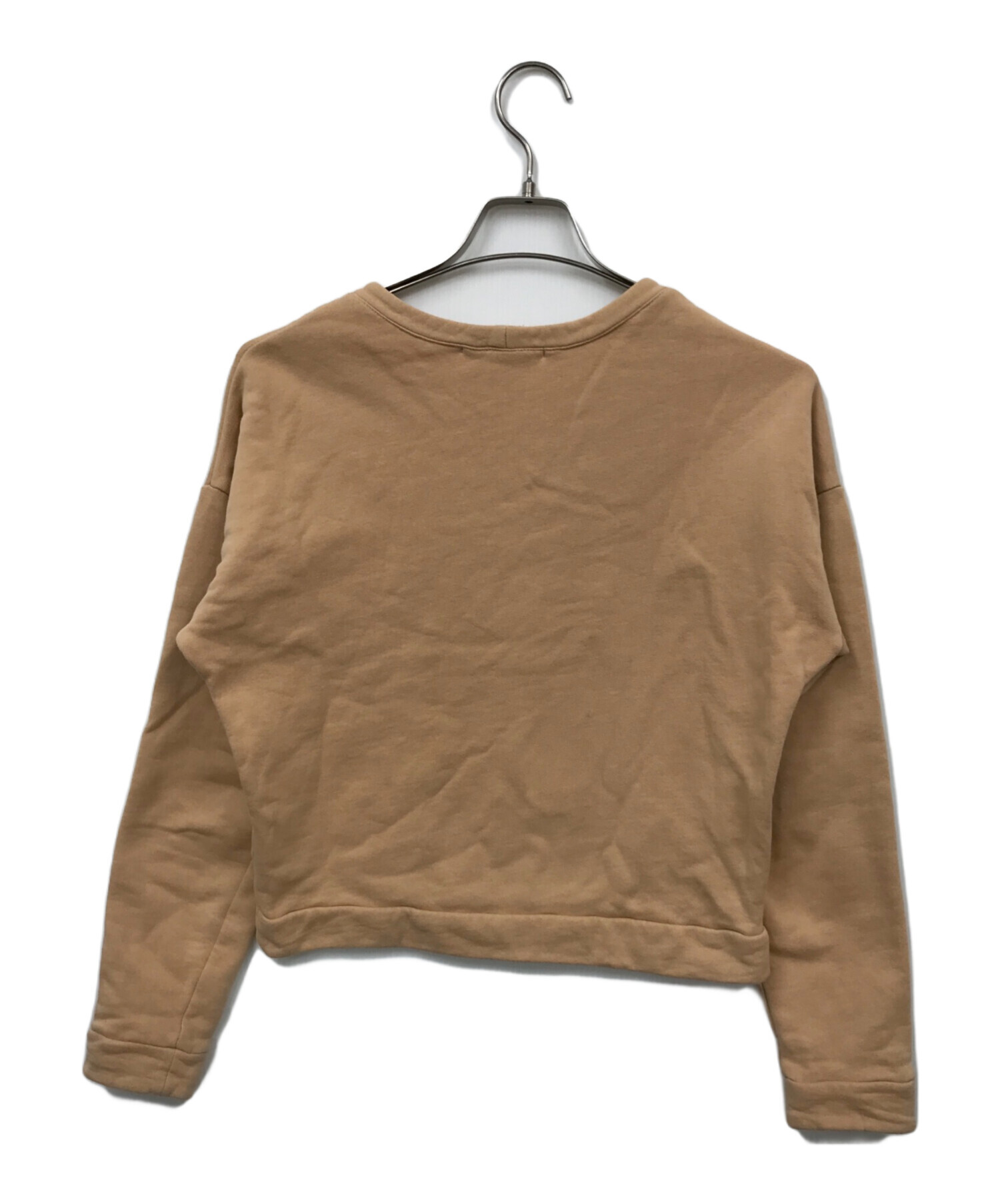 中古・古着通販】MSGM (エムエスジーエム) クロップドロゴスウェット 
