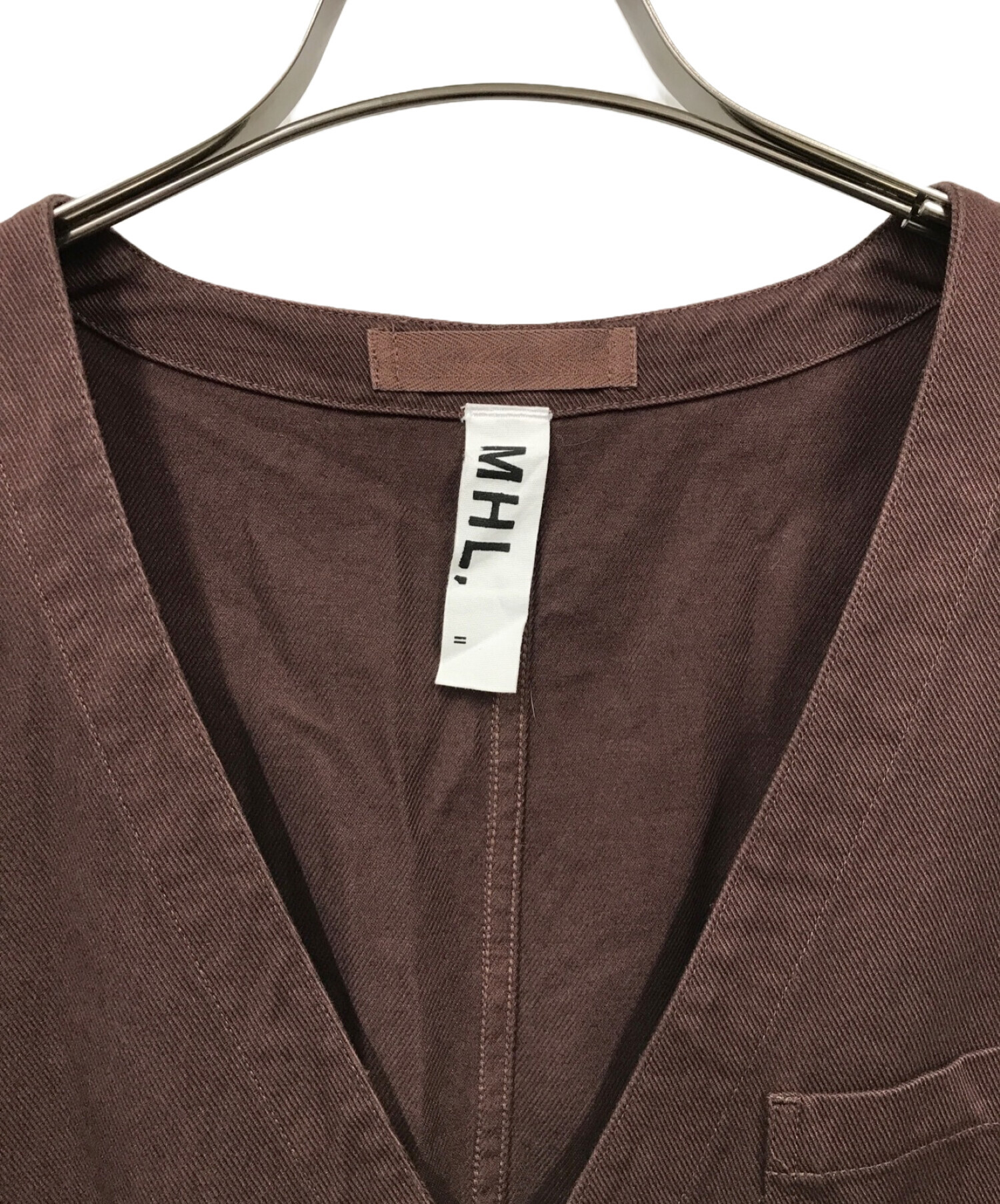 中古・古着通販】MHL (エムエイチエル) SOFT TWISTED YARN COTTON 
