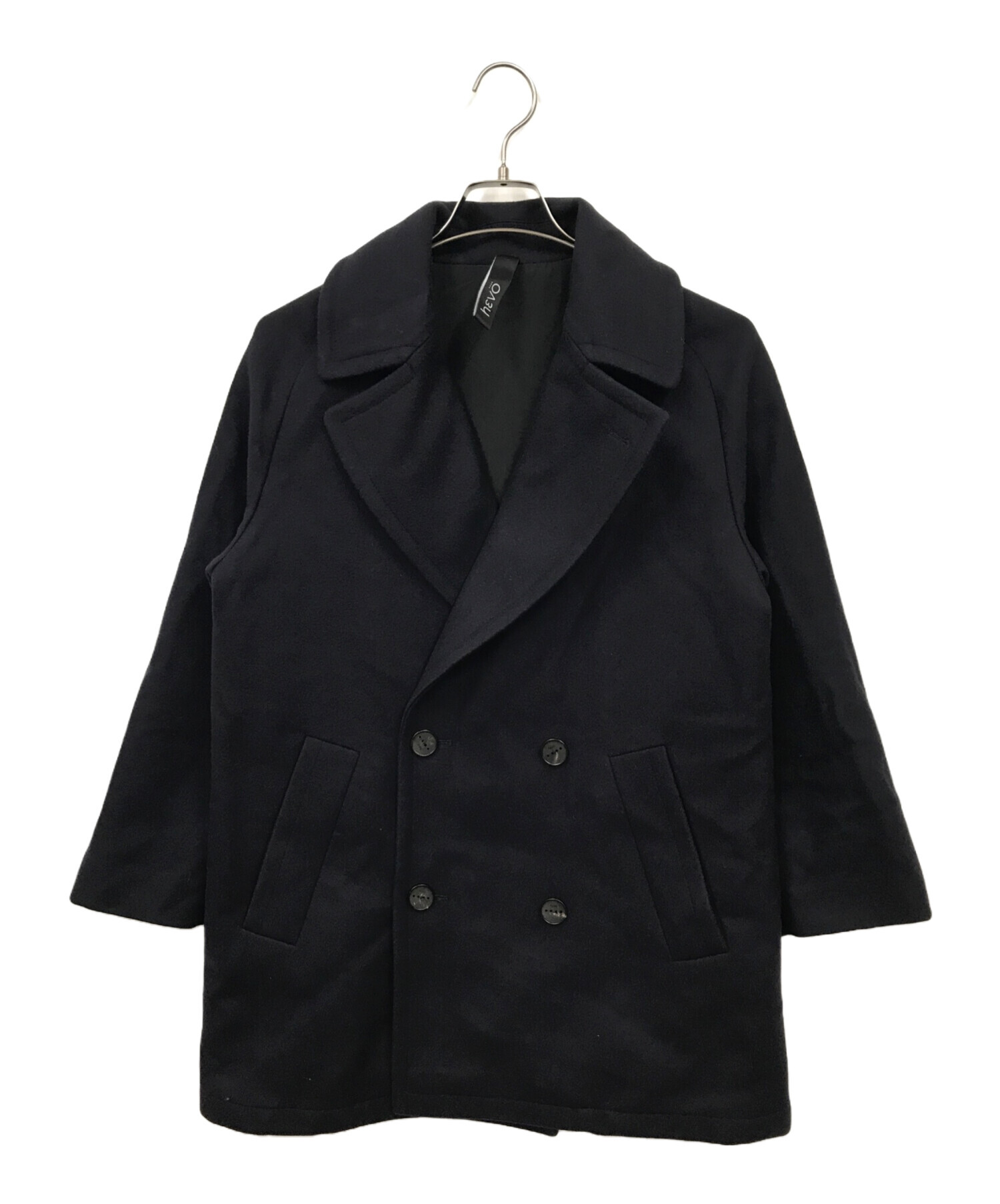 hevo コート ネイビー