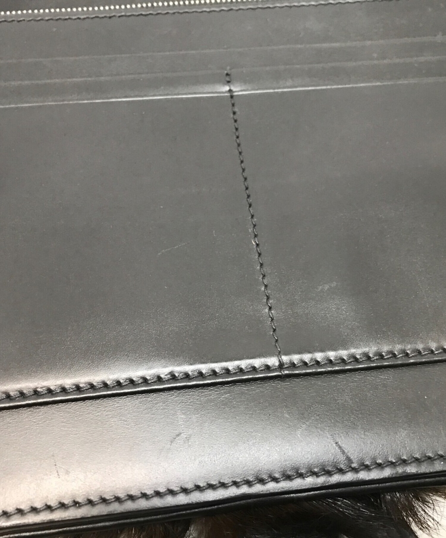 中古・古着通販】PRADA (プラダ) ゴートファーショルダーバッグ