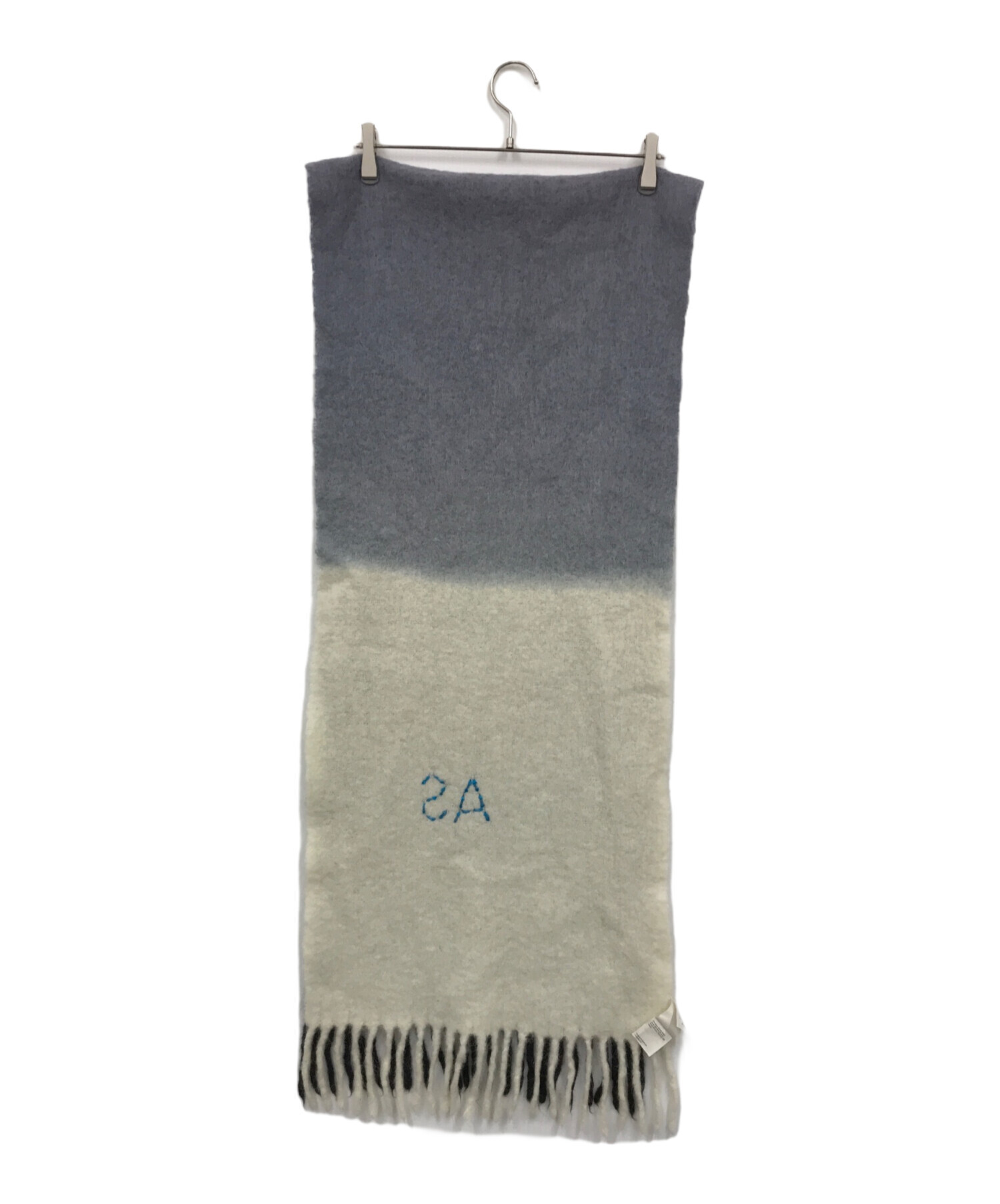 Acne Studios グレー マフラー 新品タグ付き マフラー ストール グレー（2024/10/14買取） - Acne Studios