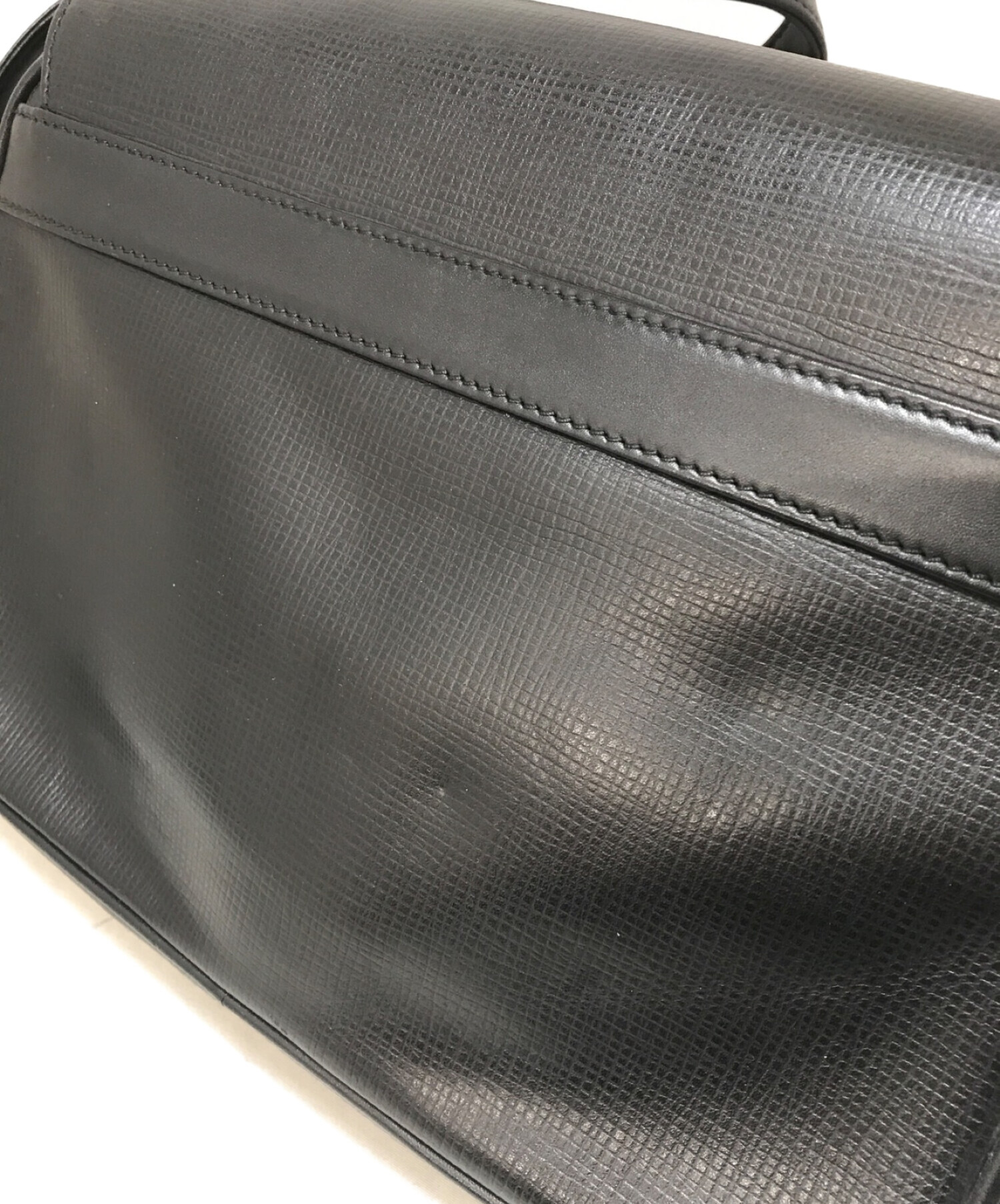 【未使用】HUNTING WORLD ショルダーバッグ（ブラック）収納袋付 中古・古着通販】HUNTING WORLD (ハンティングワールド