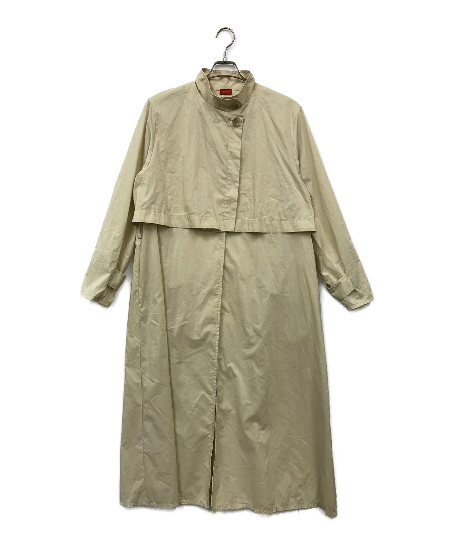 中古・古着通販】DES PRES (デ プレ) タイプライタートレンチコート 