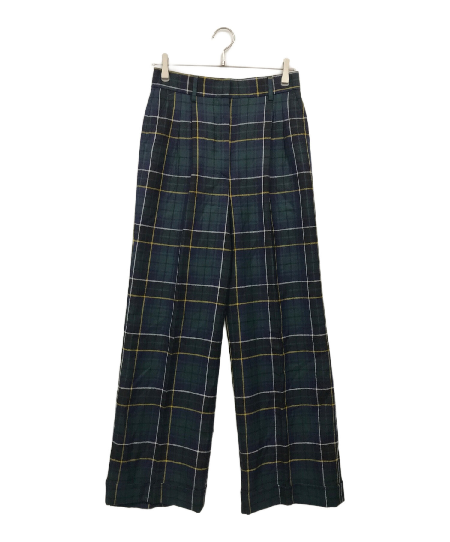 BERNARD ZINS 春夏 ウール スラックス ベルナール ザンス 38 BERNARD ZINS（ベルナルドザンス）の「【BERNARD ZINS