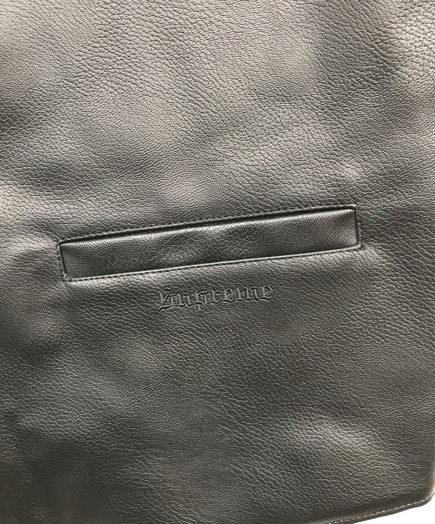 【XXL】Supreme/Toy Machine Leather Vest Supreme/Toy Machine Faux Leather Vest | Supreme 24ss