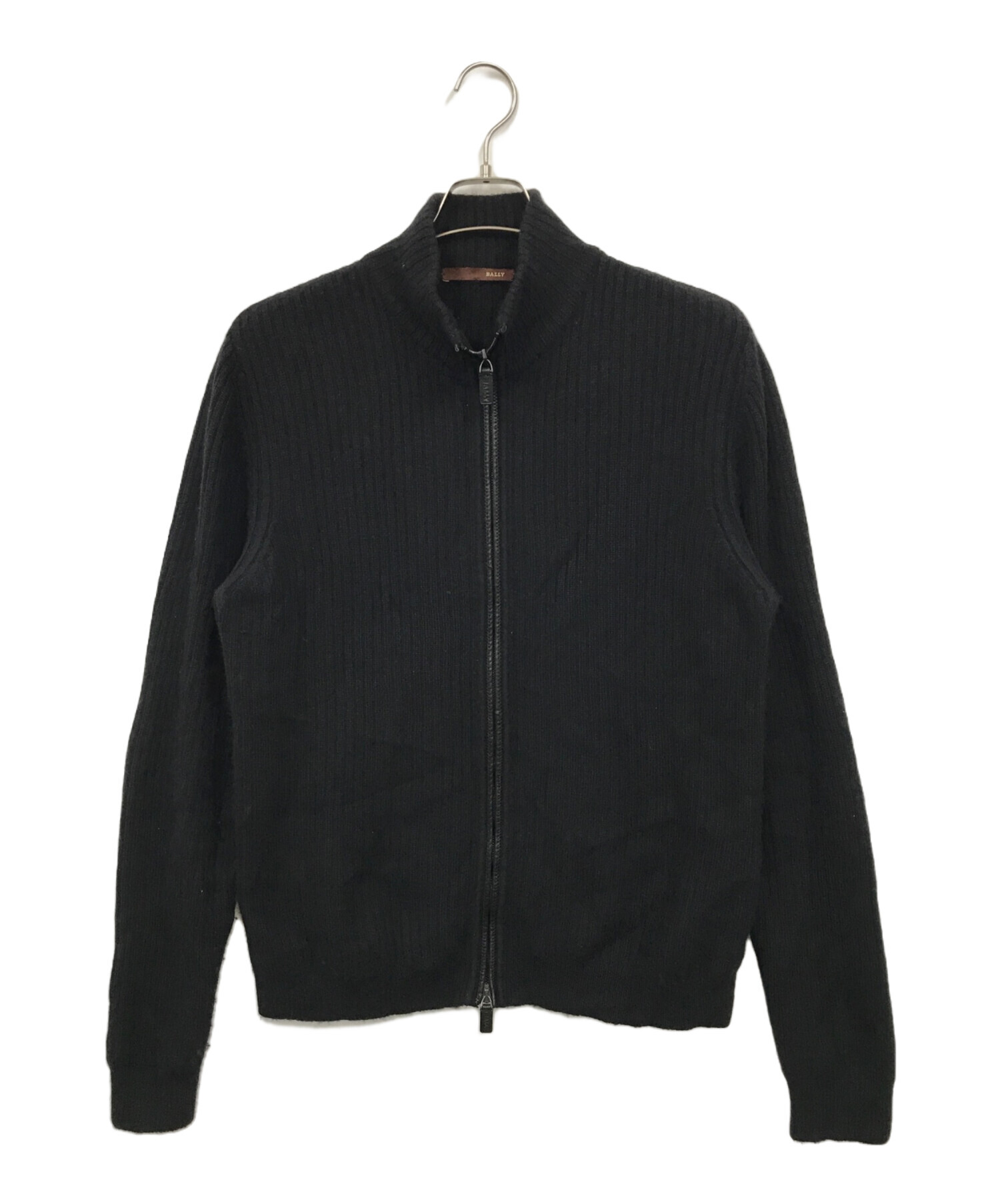 中古・古着通販】BALLY (バリー) カシミヤドライバーズニット ブラック 