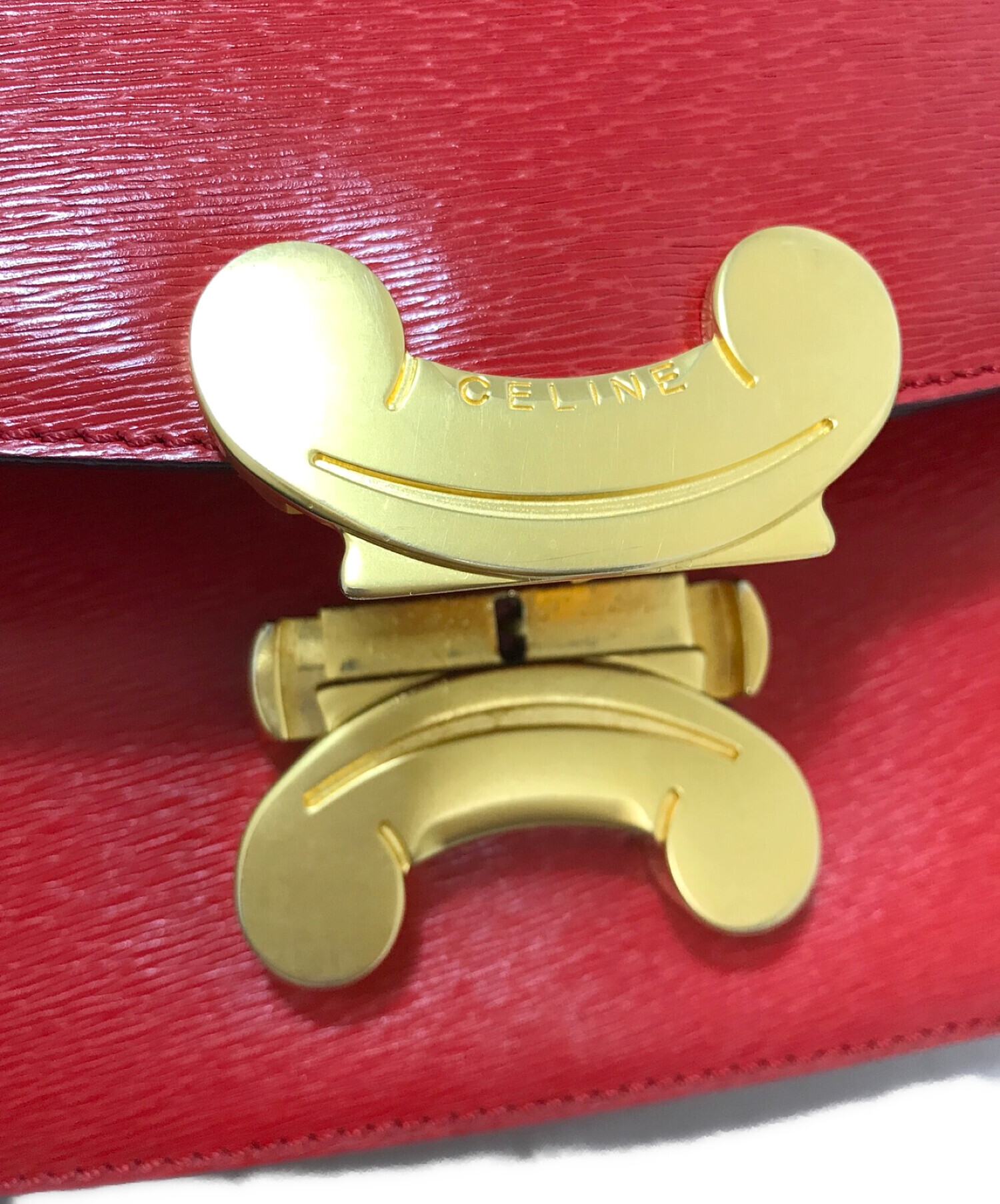 CELINE☆ブラゾン金具☆2wayショルダーバッグ CELINE ブラゾン金具ショルダーバッグ