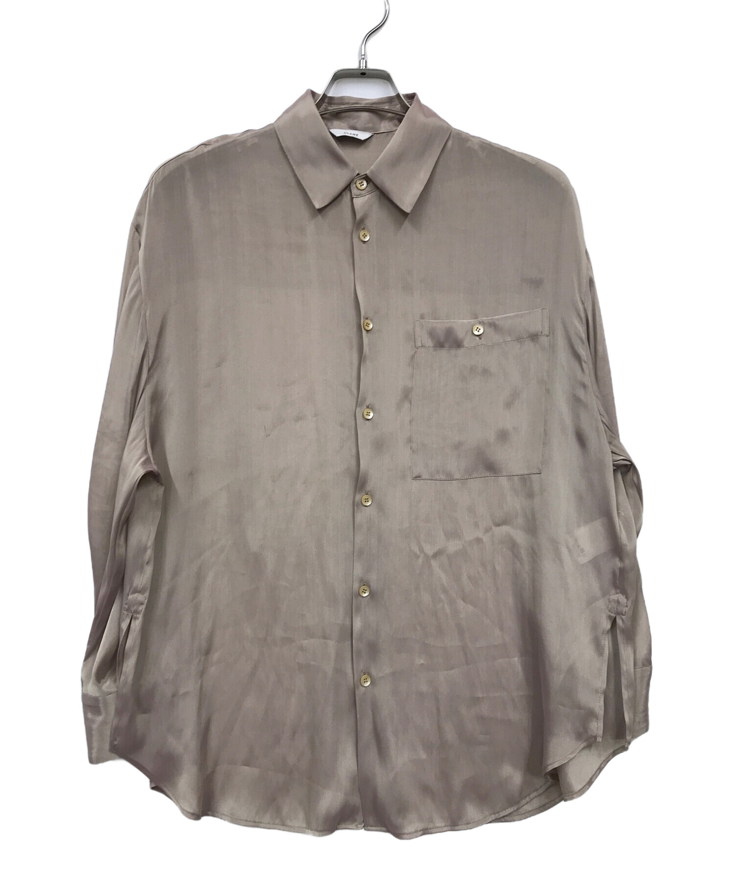 中古・古着通販】CLANE (クラネ) CHAMBRAY LOOSE SHIRT 中古・古着通販】CLANE (クラネ) CHAMBRAY LOOSE SHIRT