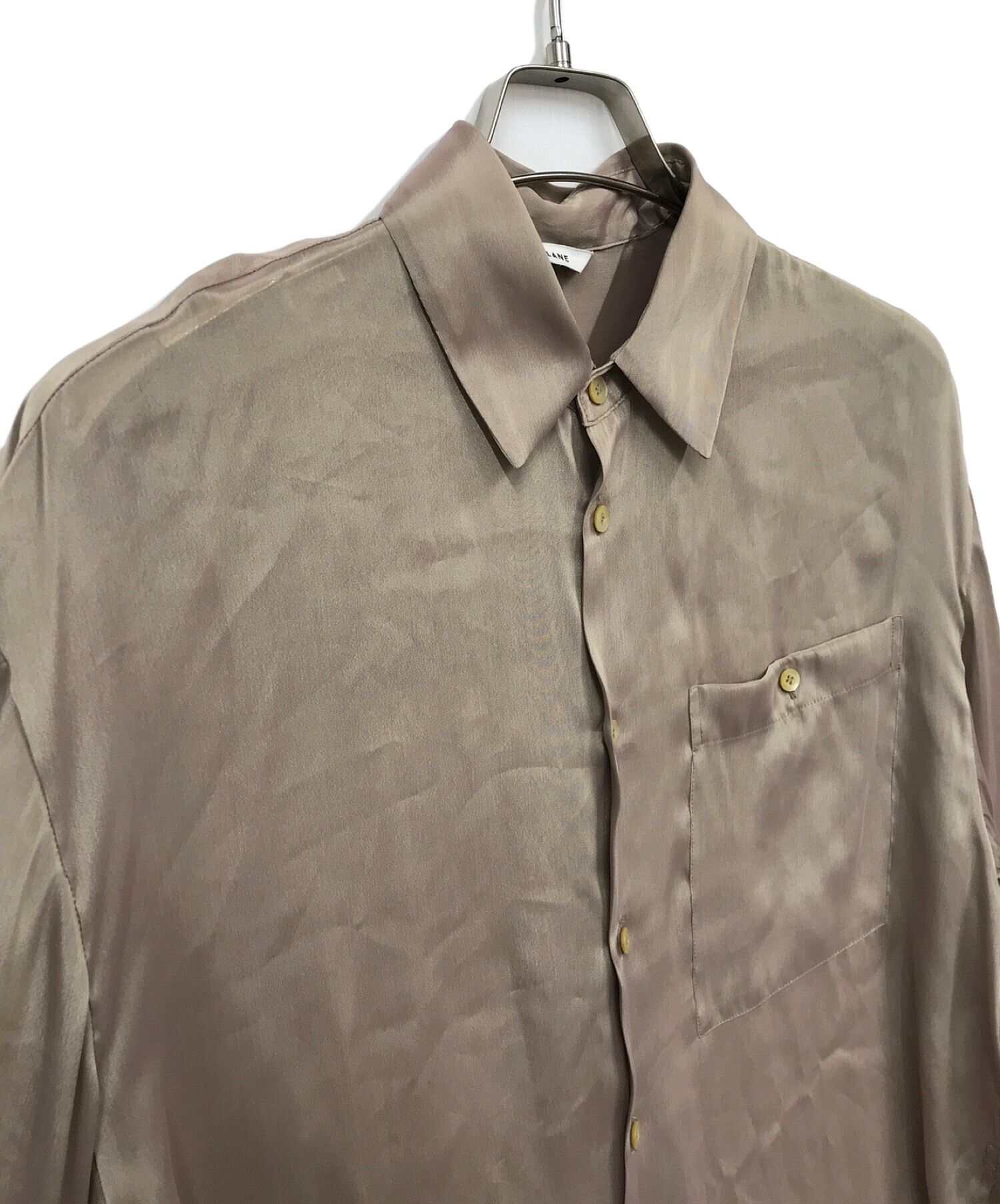 中古・古着通販】CLANE (クラネ) CHAMBRAY LOOSE SHIRT（シャンブレー 