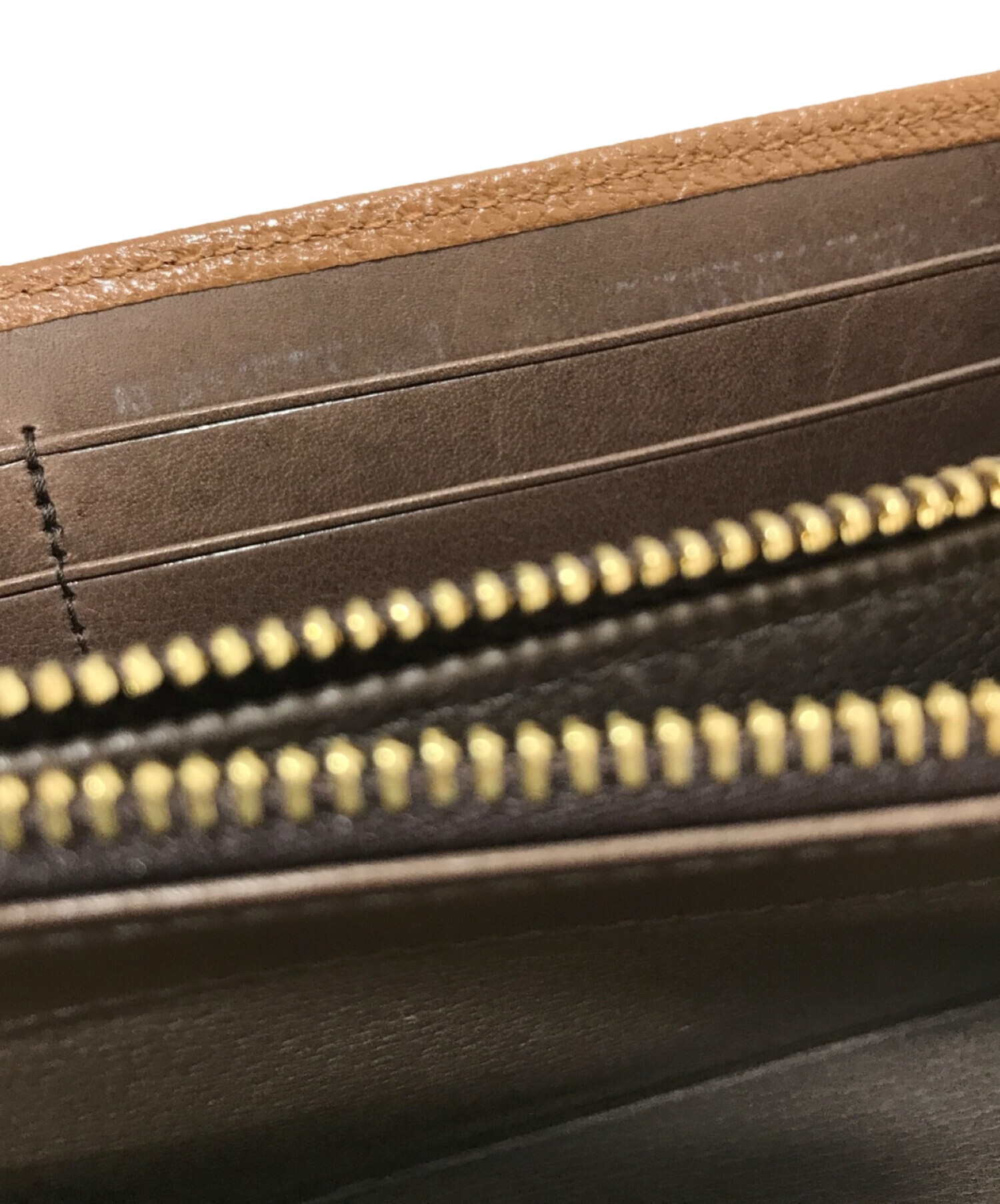 【未使用】genten ブラウン 本革長財布 中古・古着通販】genten (ゲンテン) 長財布 ブラウン｜ブランド・古着