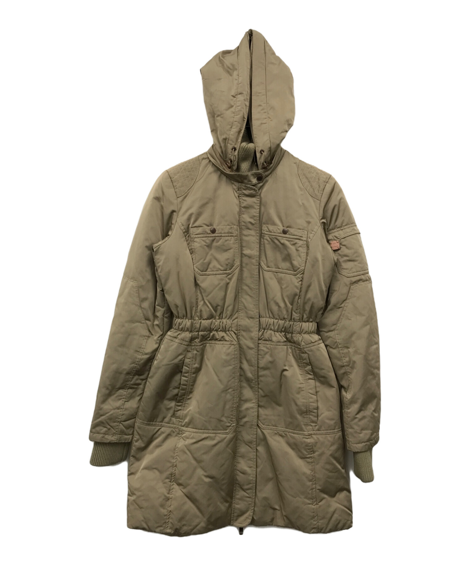 中古・古着通販】HETREGO (エトレゴ) ダウンコート ベージュ サイズ:M