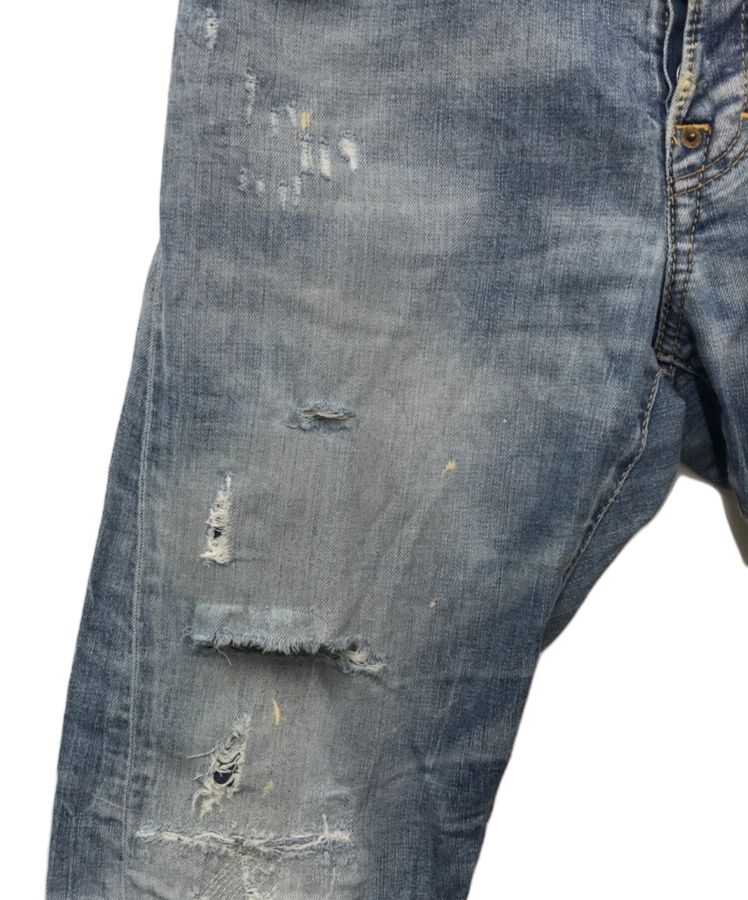 DSQUARED2 ダメージデニム 本物 サイズ50 DSQUARED2 ダメージデニム 本物 サイズ50 DSQUARED2/ディー