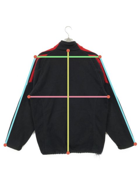 中古・古着通販】adidas (アディダス) フリースジャケット ブラック