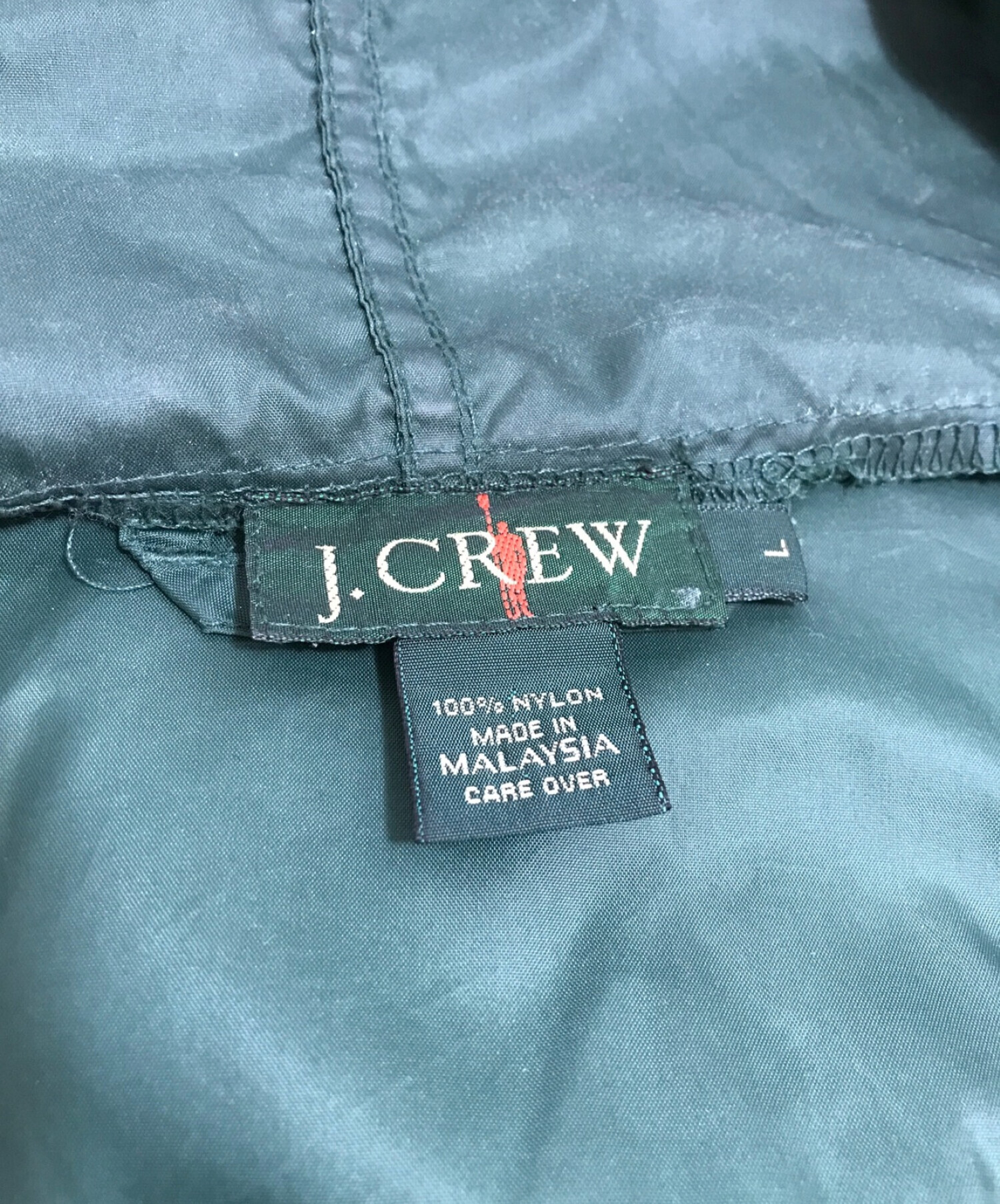 中古・古着通販】J.CREW (ジェイクルー) アノラックパーカー グリーン