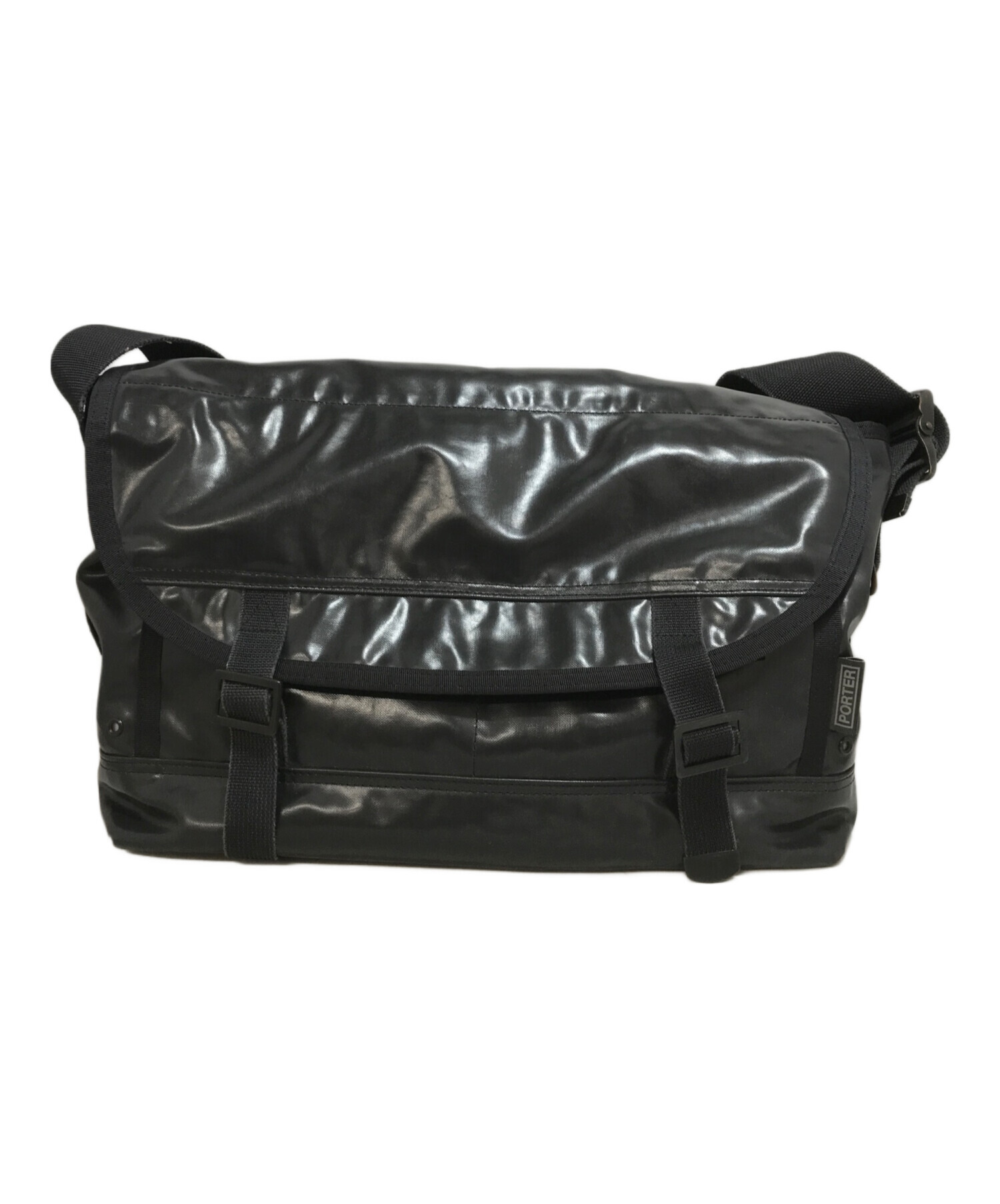 PORTER MONOCHROME MESSENGER BAG サイズL