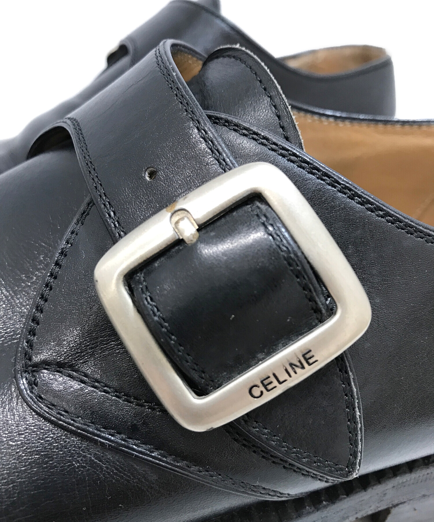 中古・古着通販】CELINE (セリーヌ) モンクストラップシューズ