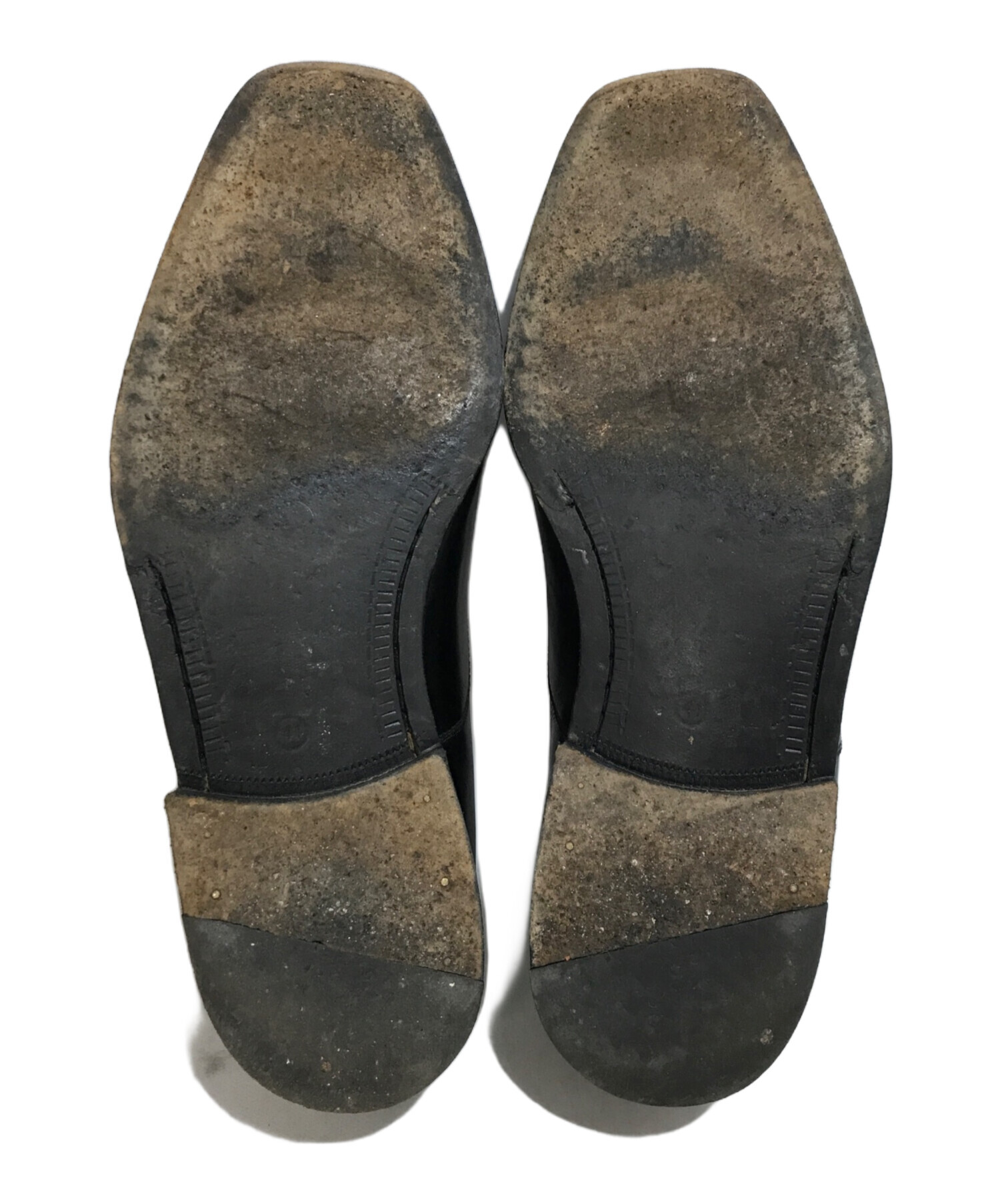 中古・古着通販】CELINE (セリーヌ) レザーシューズ ブラック サイズ