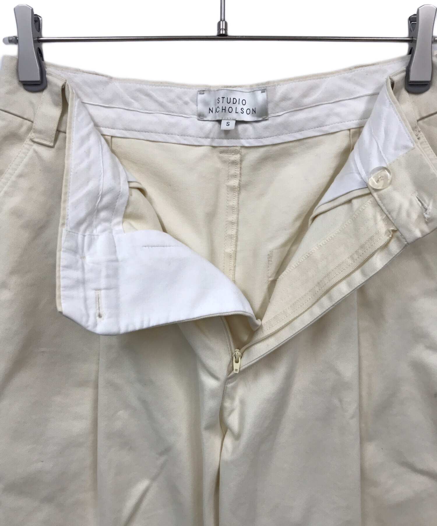 中古・古着通販】STUDIO NICHOLSON (スタジオニコルソン) タックワイド