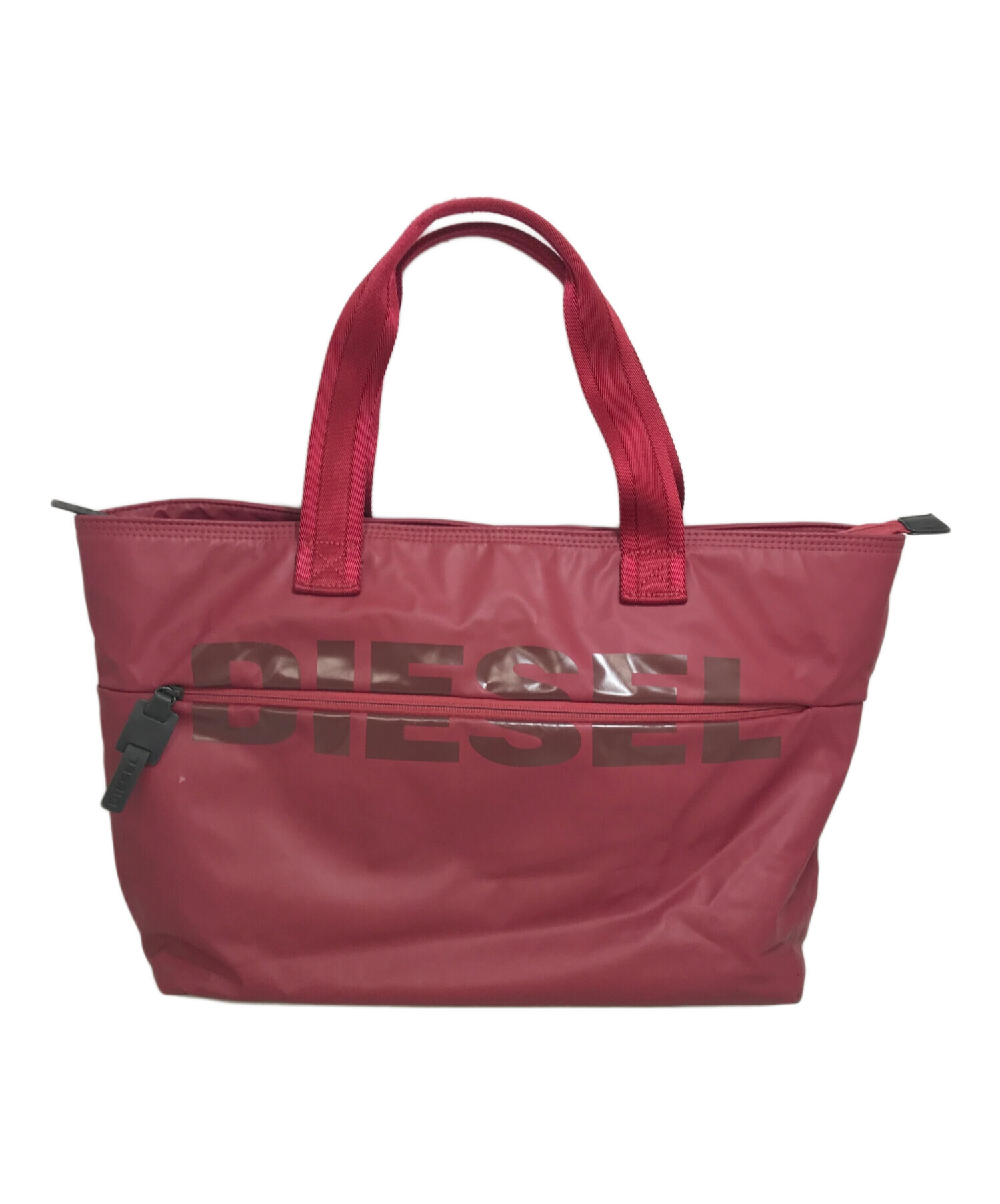 中古・古着通販】DIESEL (ディーゼル) トートバッグ レッド サイズ 