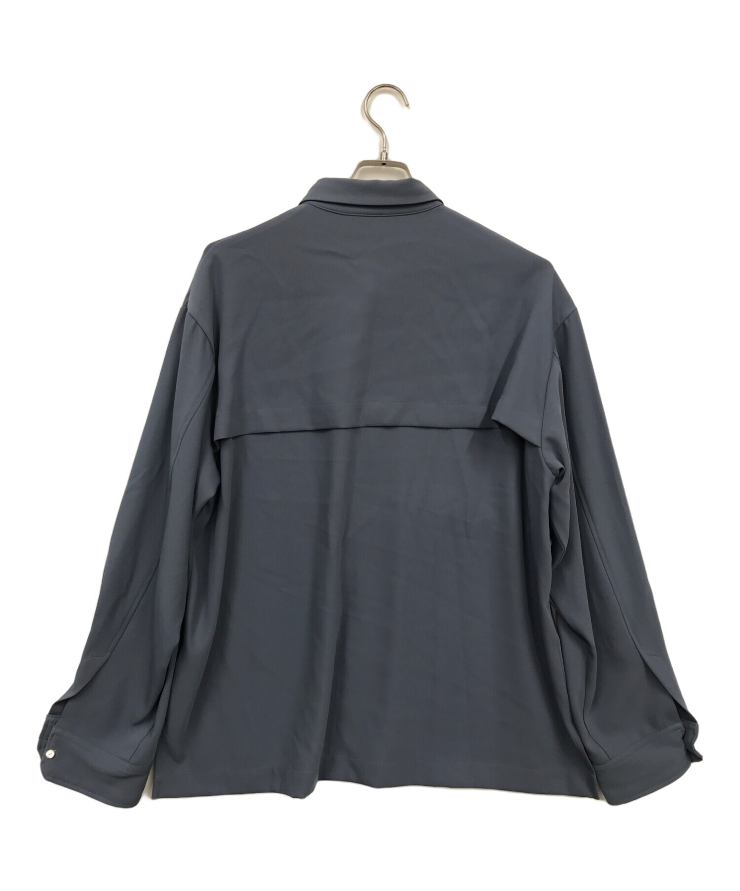 中古・古着通販】CULLNI (クルニ) Throat Latch Shirt スカイブルー