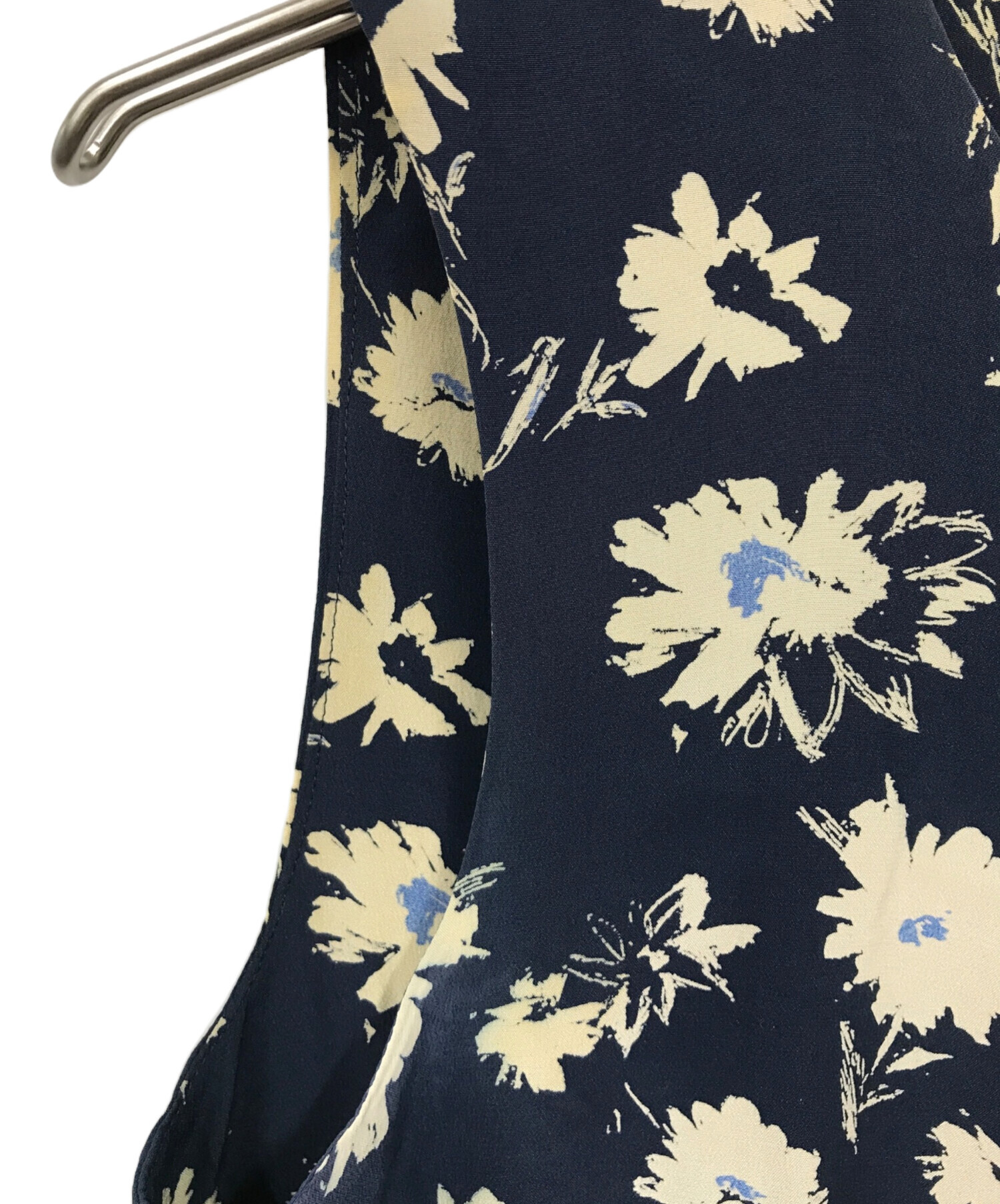 最終値下げ　MARGARET HOWELL ノースリーブワンピース ネイビー美品 中古・古着通販】MARGARET HOWELL (マーガレットハウエル
