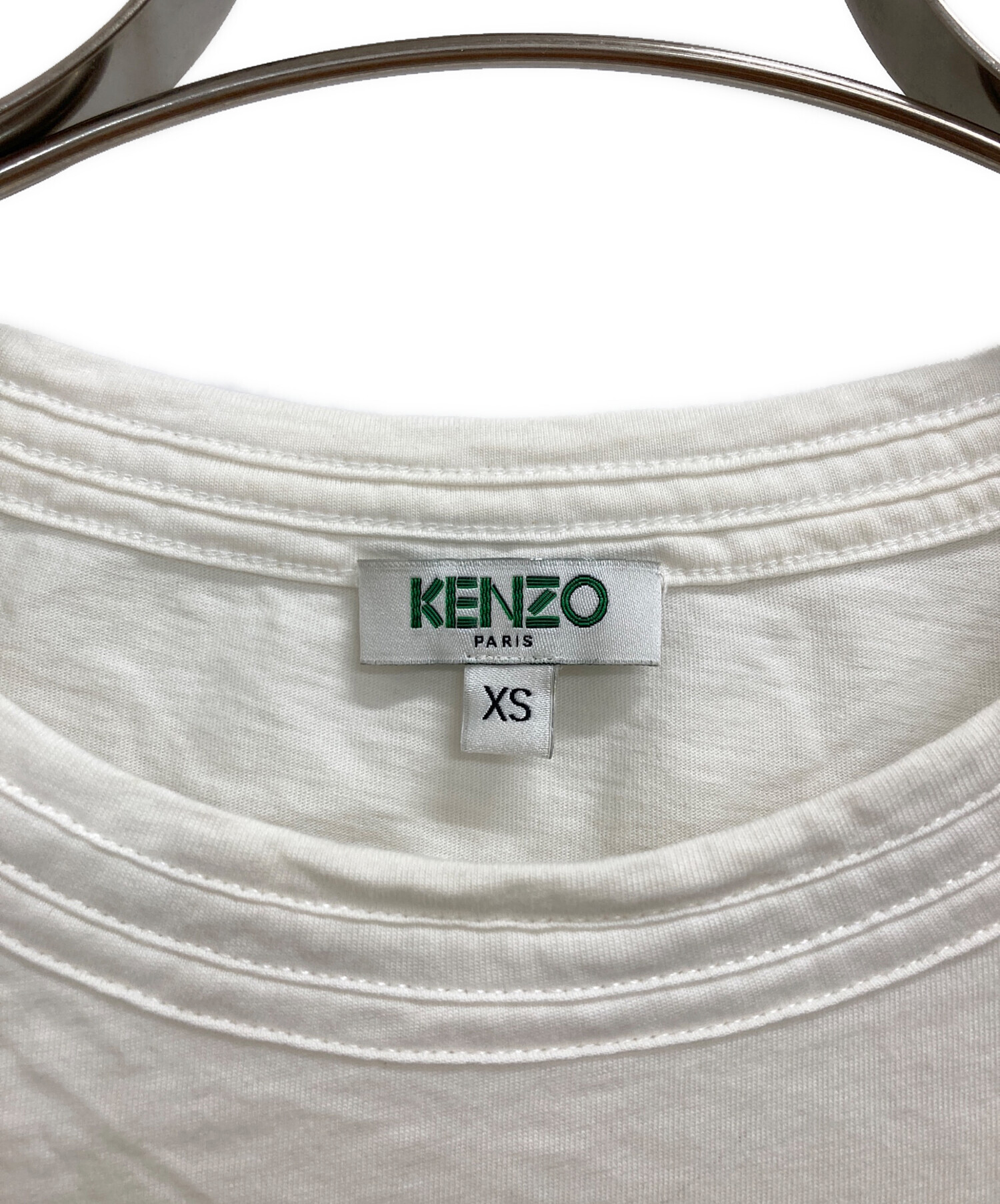 中古・古着通販】KENZO (ケンゾー) Tシャツ ホワイト サイズ:XS 