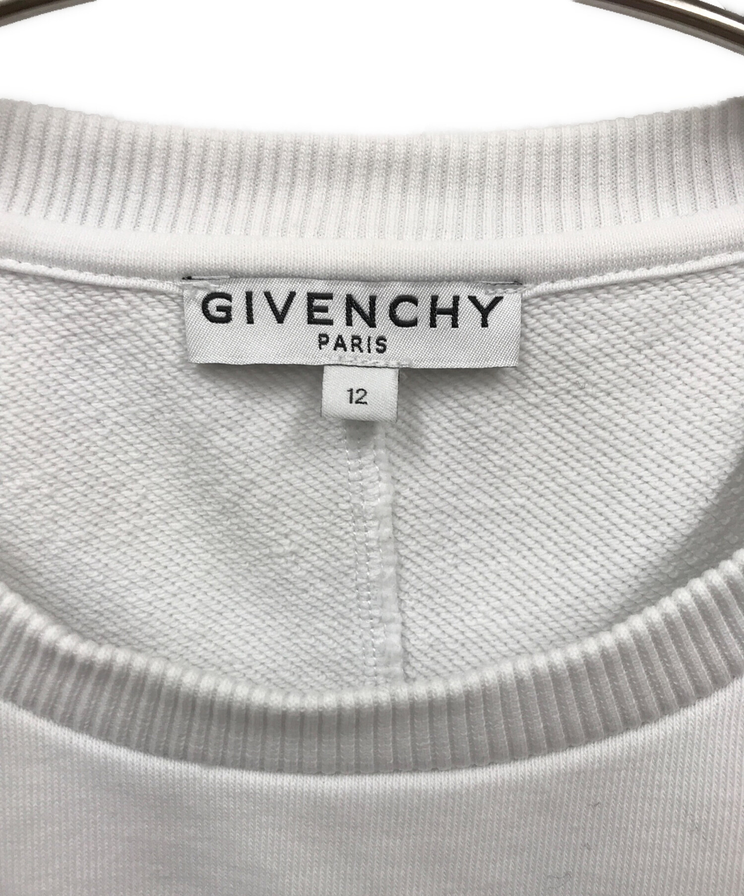 中古・古着通販】GIVENCHY (ジバンシィ) Tシャツ ホワイト サイズ:SIZE 
