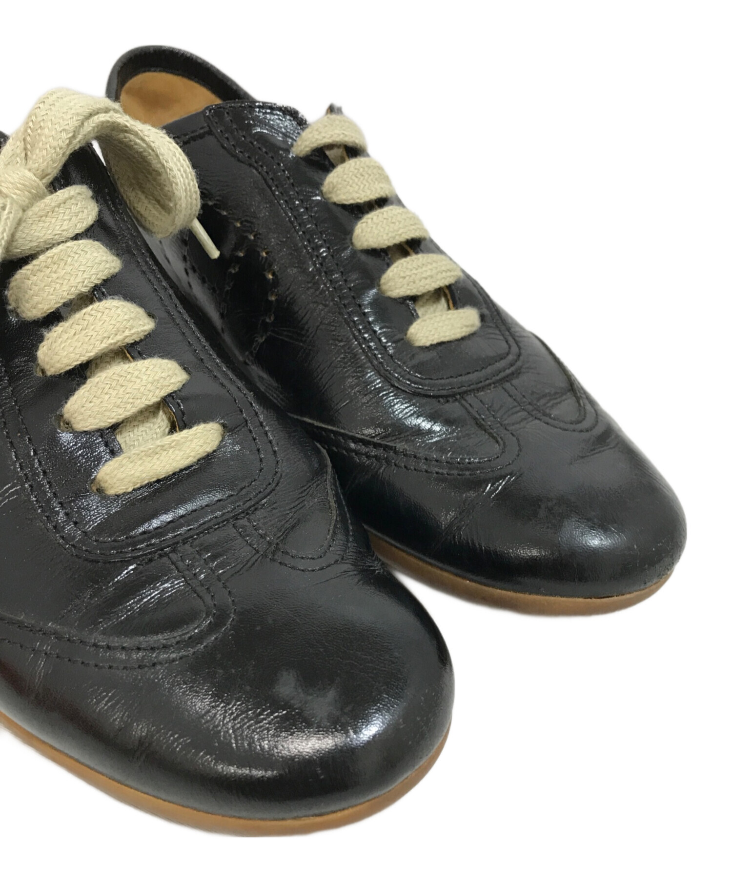 中古・古着通販】HERMES (エルメス) Hロゴエブリンスニーカー ブラウン 
