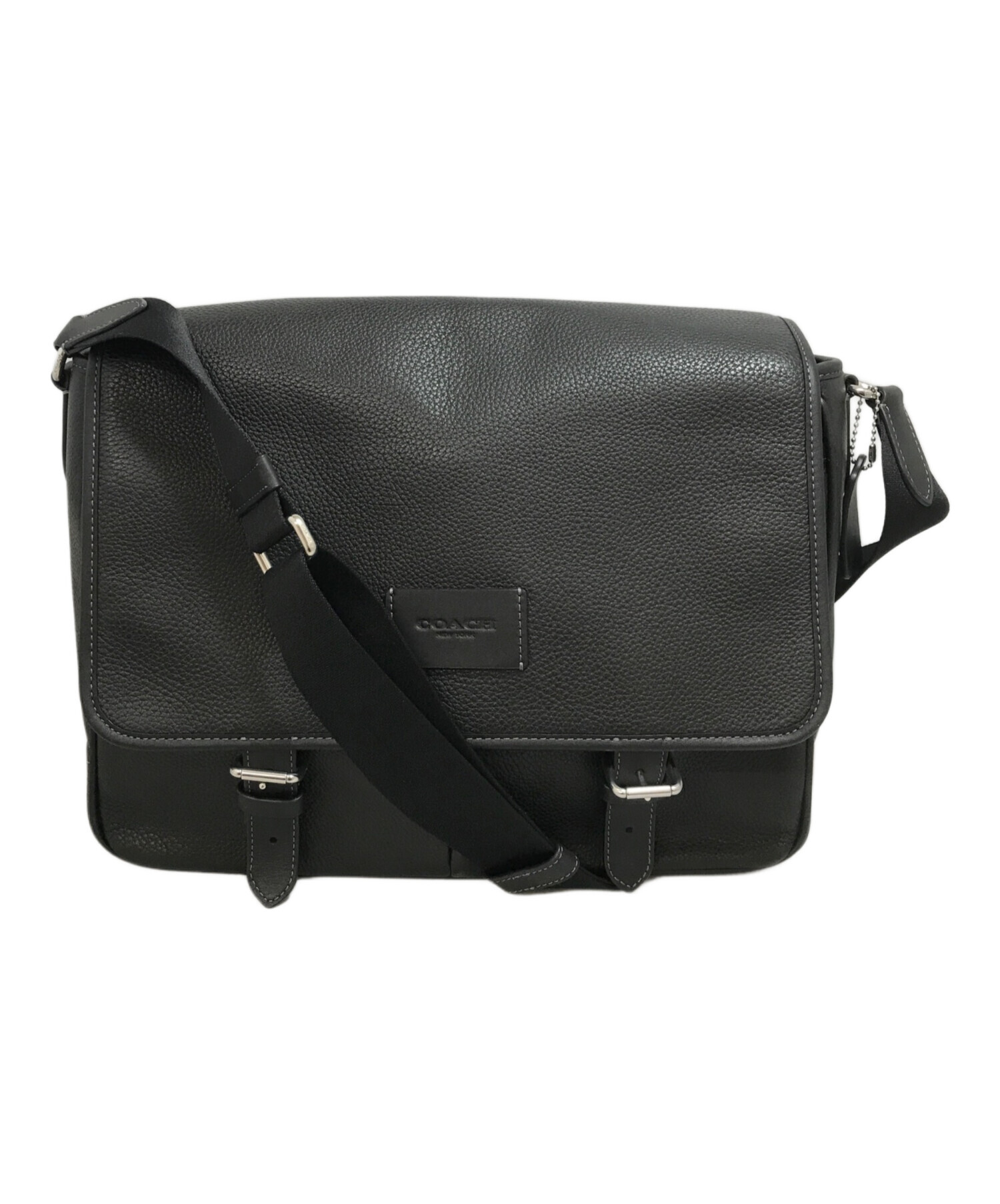 中古・古着通販】COACH (コーチ) スプリント メッセンジャー ブラック