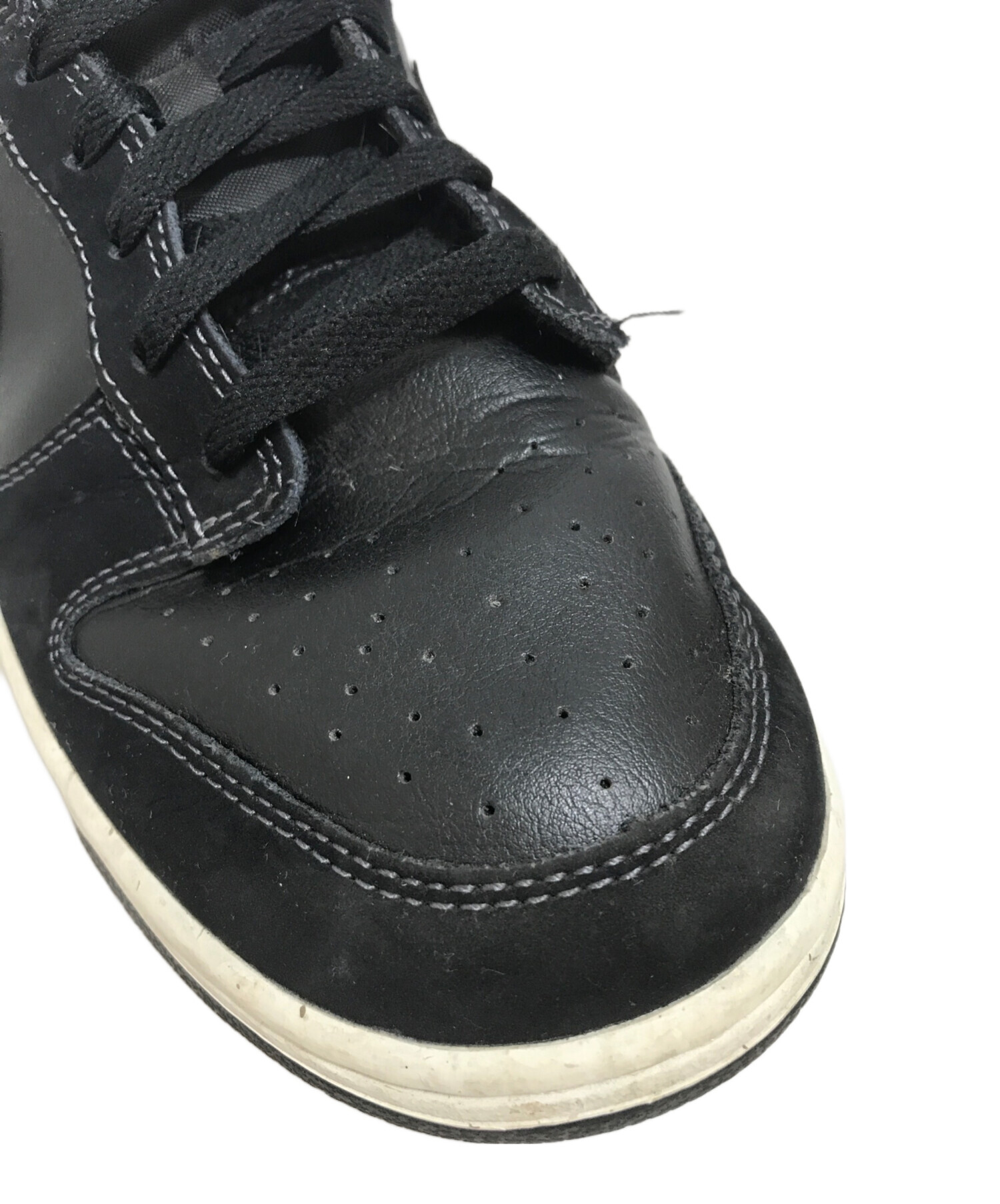中古・古着通販】NIKE (ナイキ) ローカットスニーカー ブラック サイズ