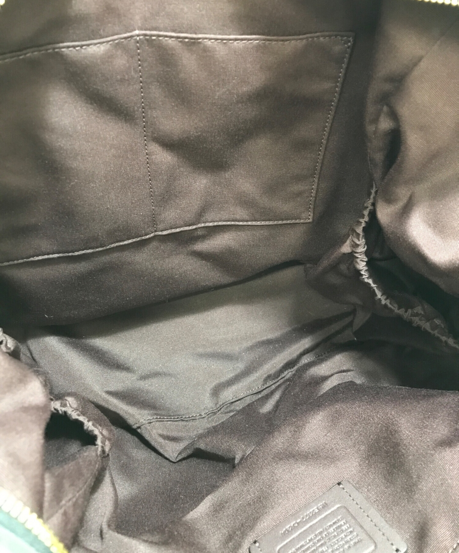 中古・古着通販】COACH (コーチ) エリス ウィークエンダー ブラック 